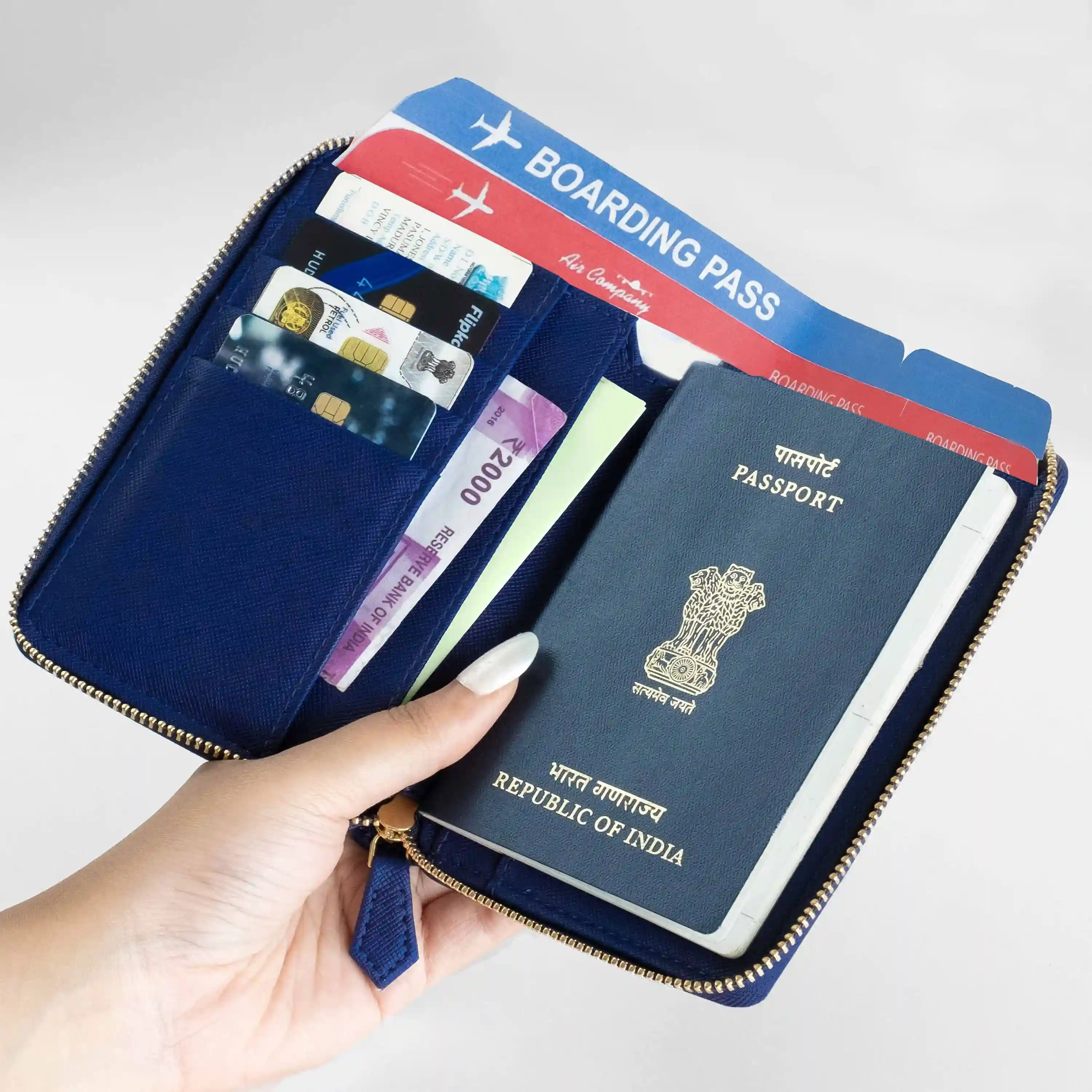 B7 - ORGANISER / PASSPORT COVER - ZIP - Image 32