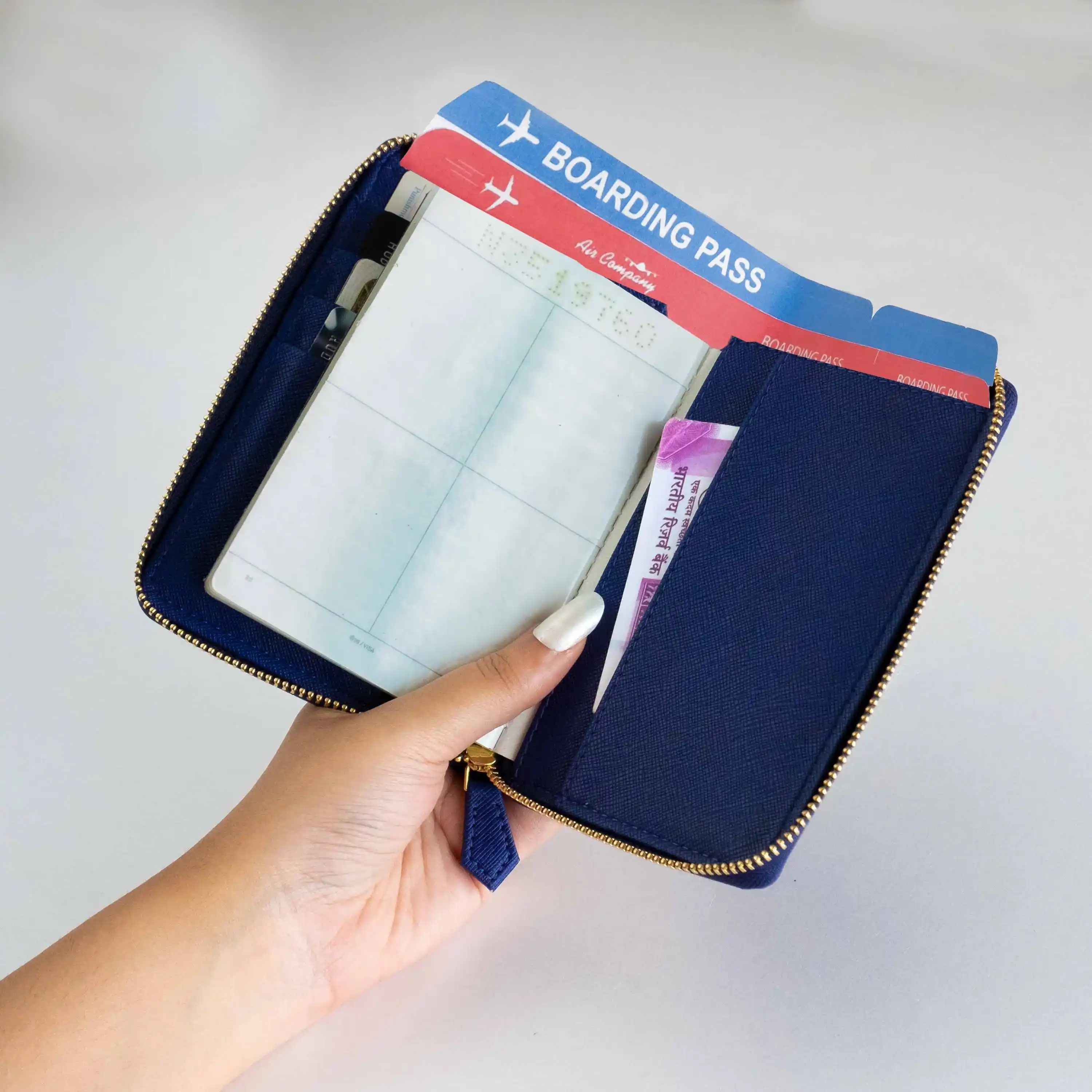 B7 - ORGANISER / PASSPORT COVER - ZIP - Image 33