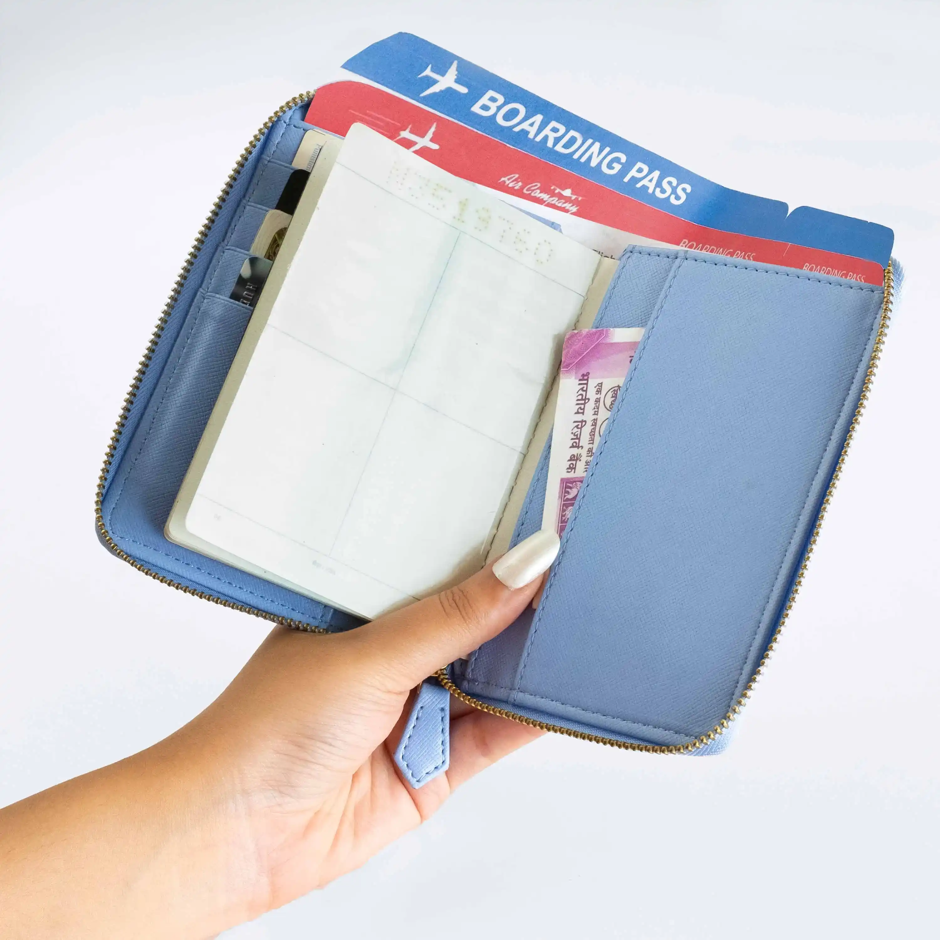 B7 - ORGANISER / PASSPORT COVER - ZIP - Image 45