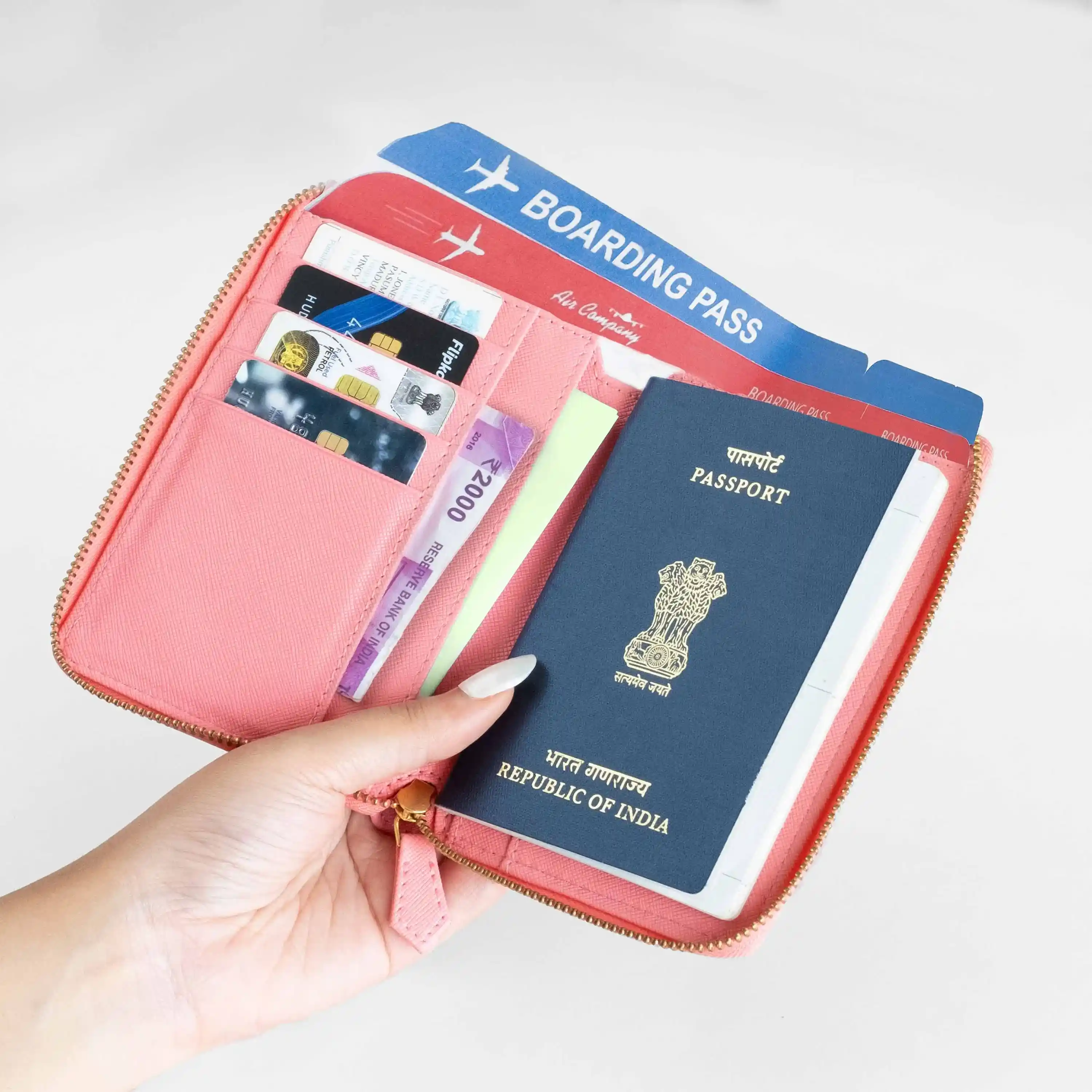 B7 - ORGANISER / PASSPORT COVER - ZIP - Image 62