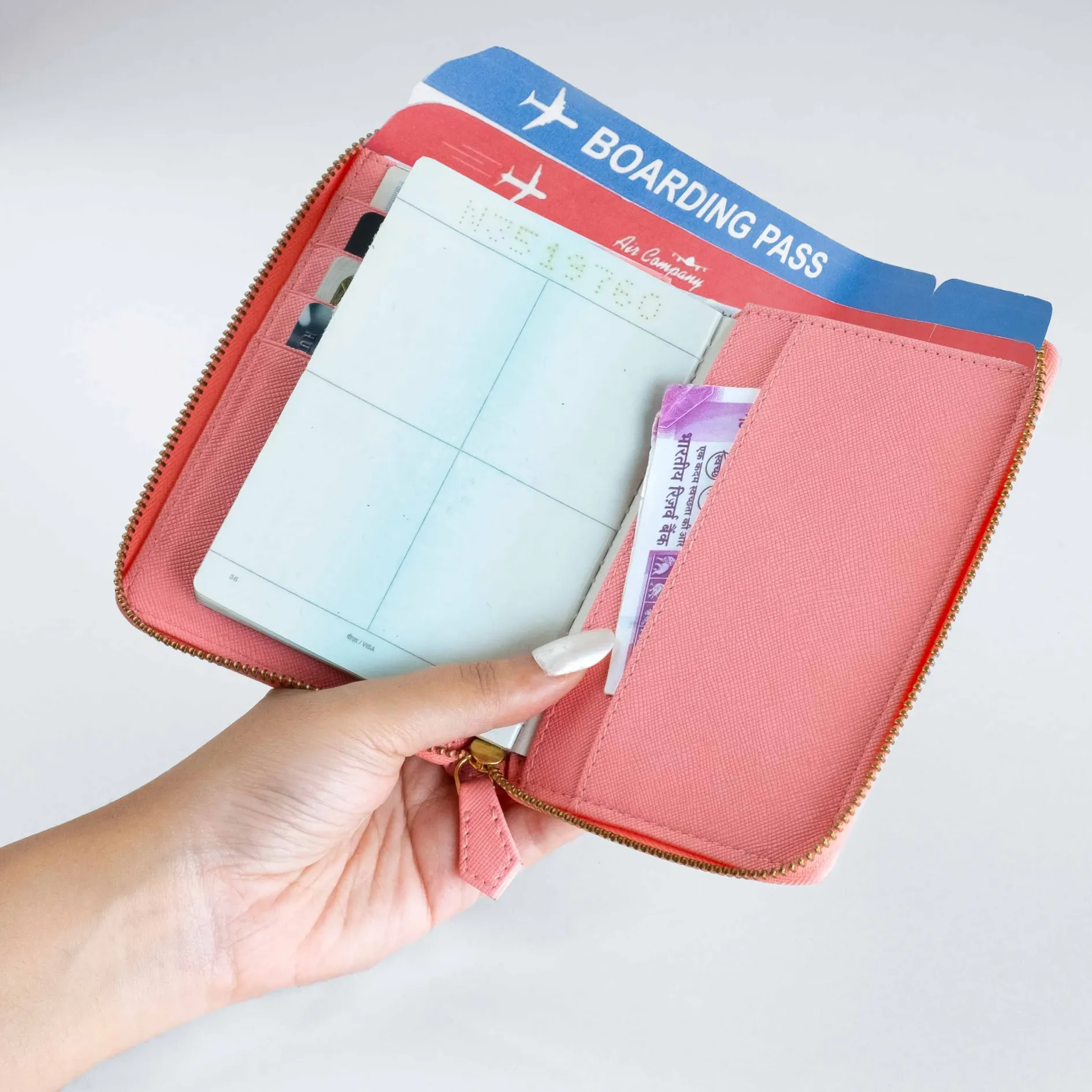 B7 - ORGANISER / PASSPORT COVER - ZIP - Image 63