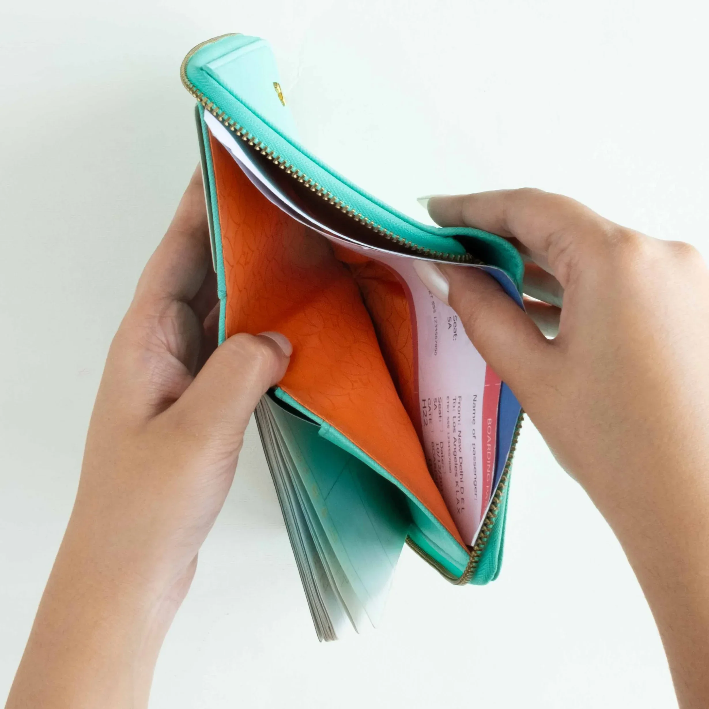 B7 - ORGANISER / PASSPORT COVER - ZIP - Image 70
