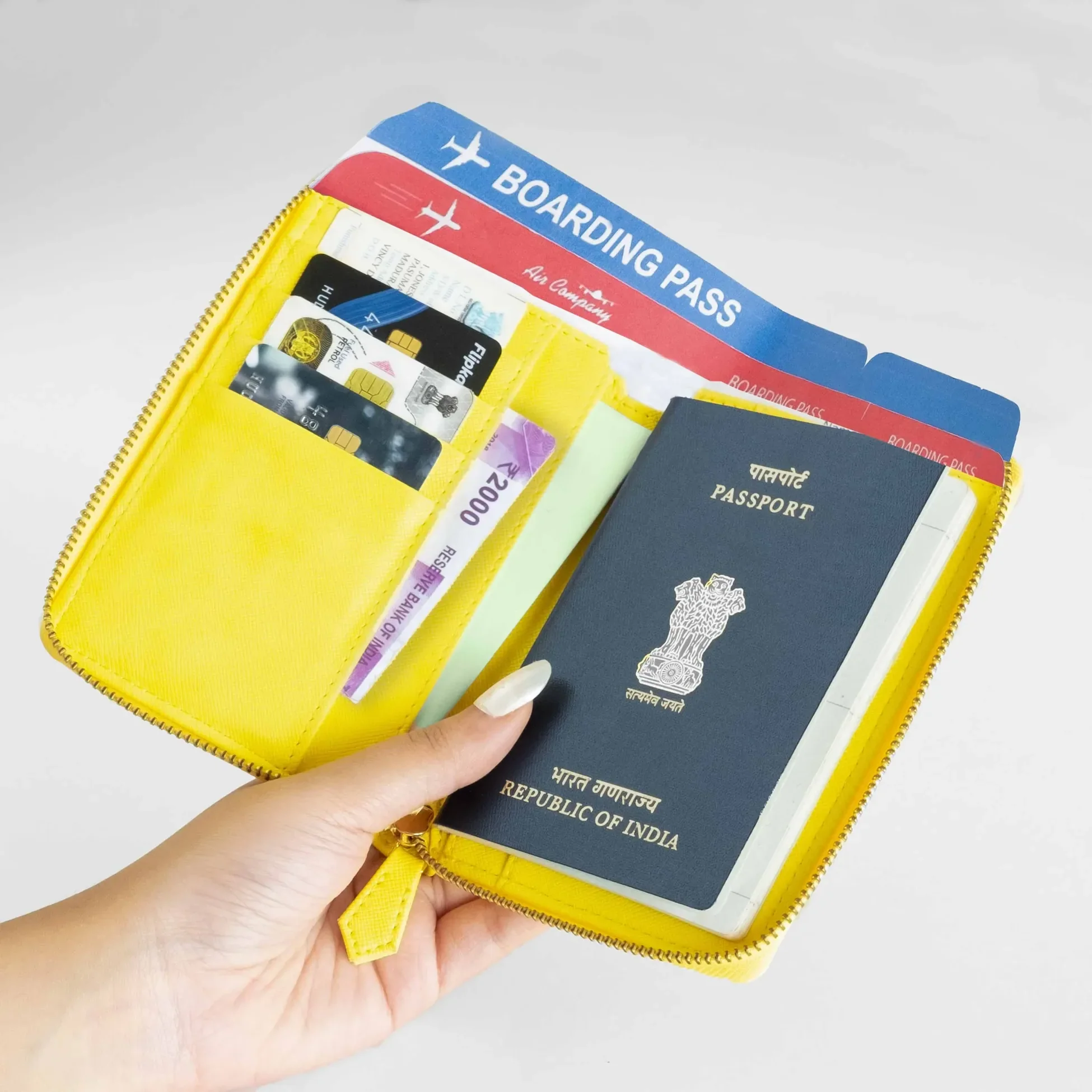 B7 - ORGANISER / PASSPORT COVER - ZIP - Image 75