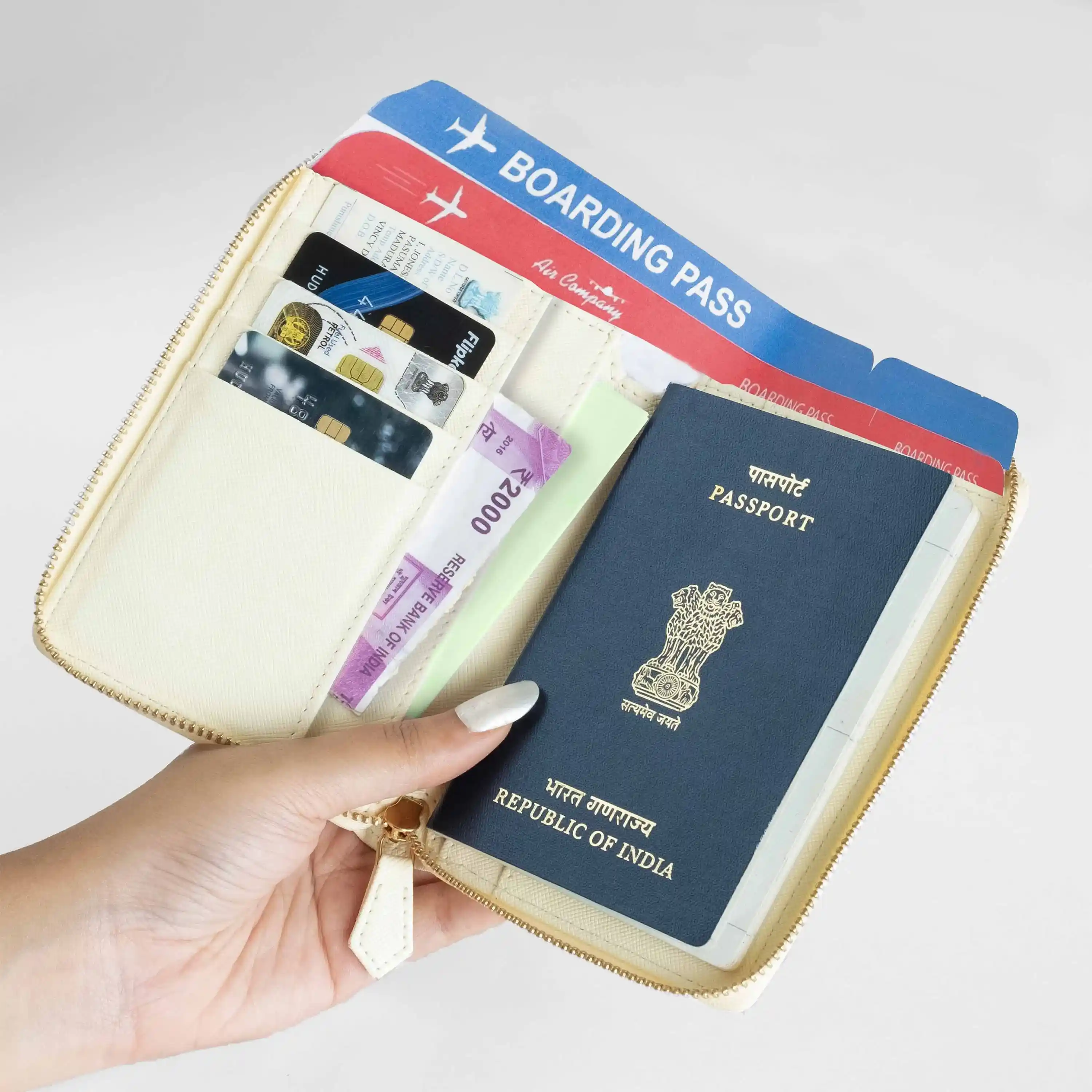 B7 - ORGANISER / PASSPORT COVER - ZIP - Image 8