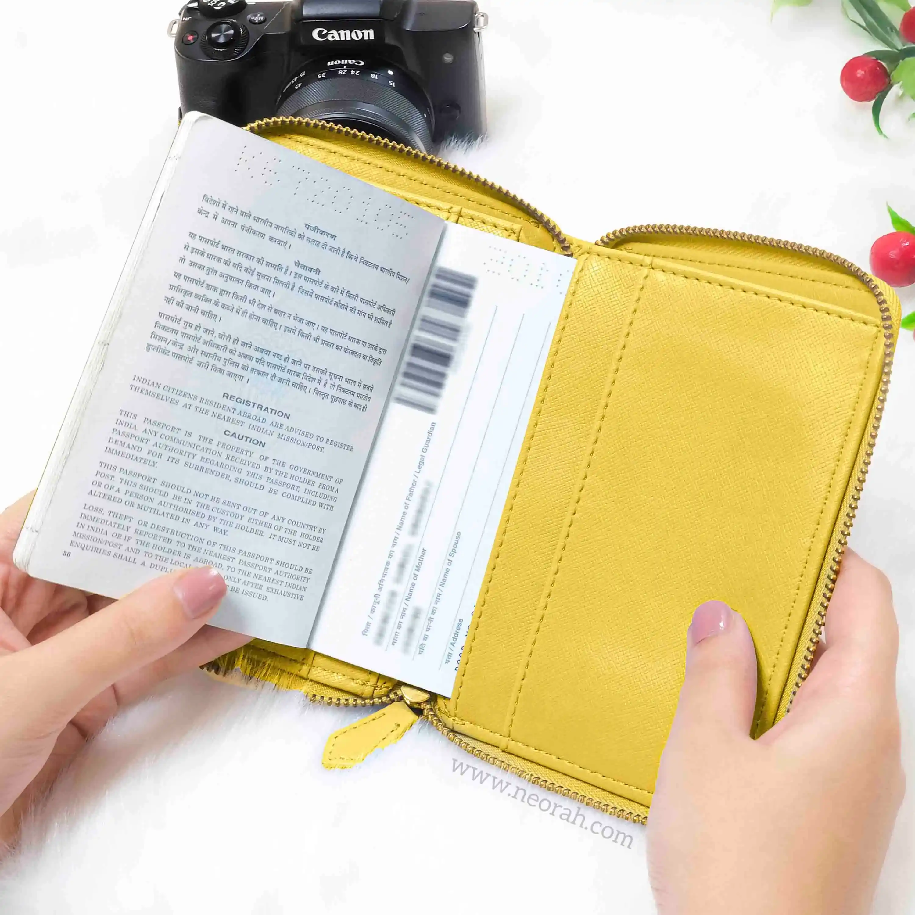 B7 - ORGANISER / PASSPORT COVER - ZIP - Image 80