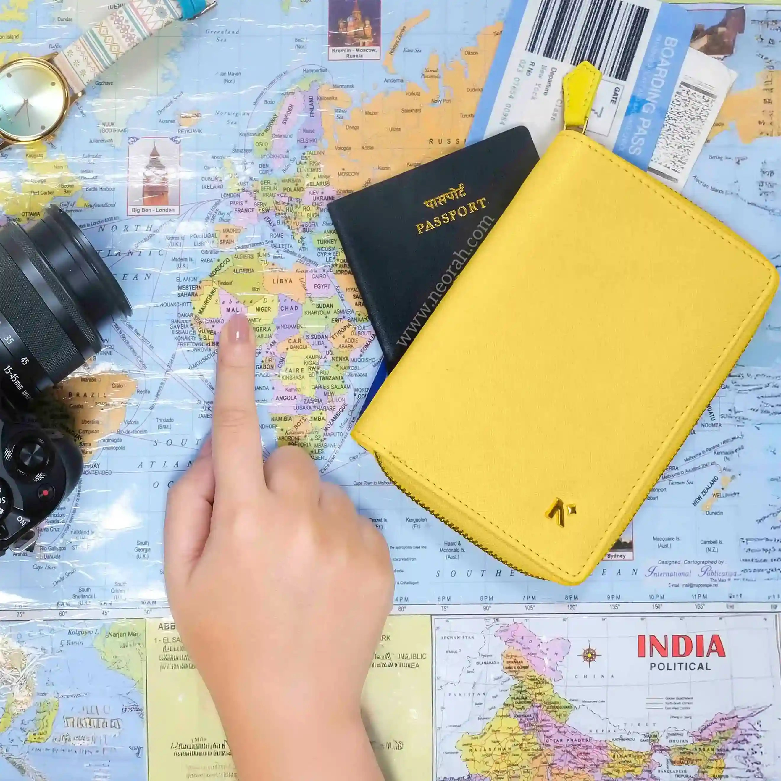 B7 - ORGANISER / PASSPORT COVER - ZIP - Image 84