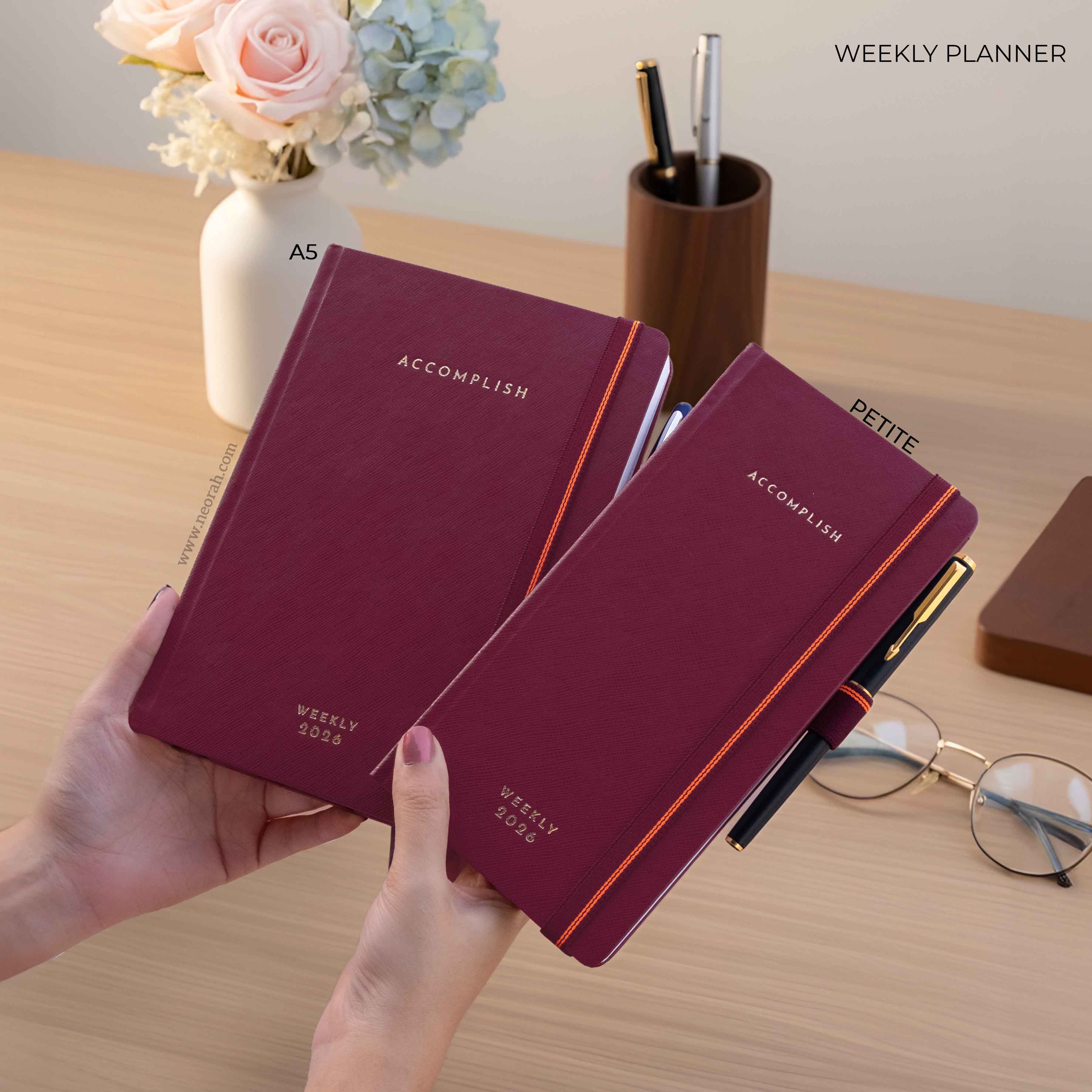 PETITE - 2026 - WEEKLY PLANNER - HARD COVER - Image 22