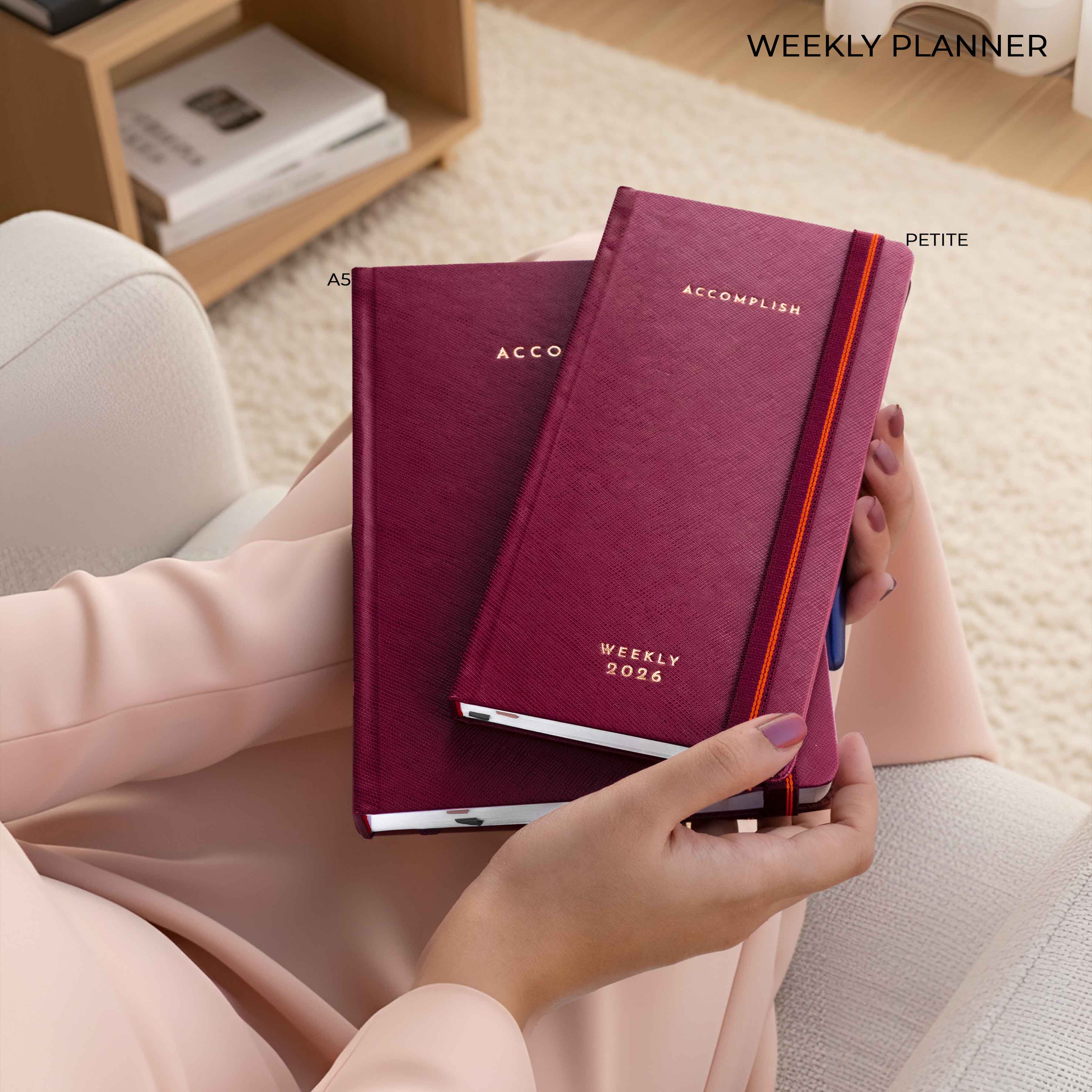 PETITE - 2026 - WEEKLY PLANNER - HARD COVER - Image 23
