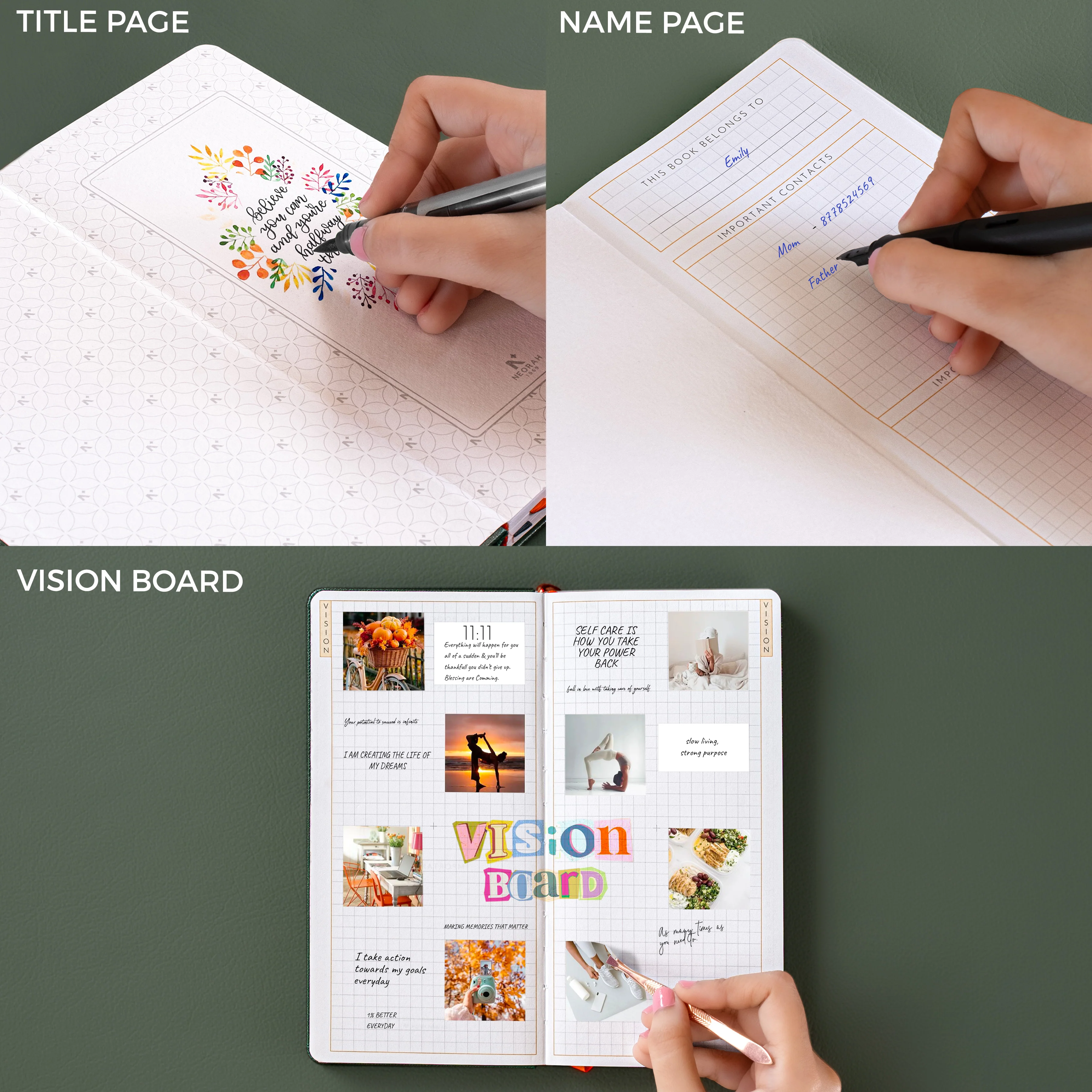 PETITE - 2026 - WEEKLY PLANNER - HARD COVER - Image 3