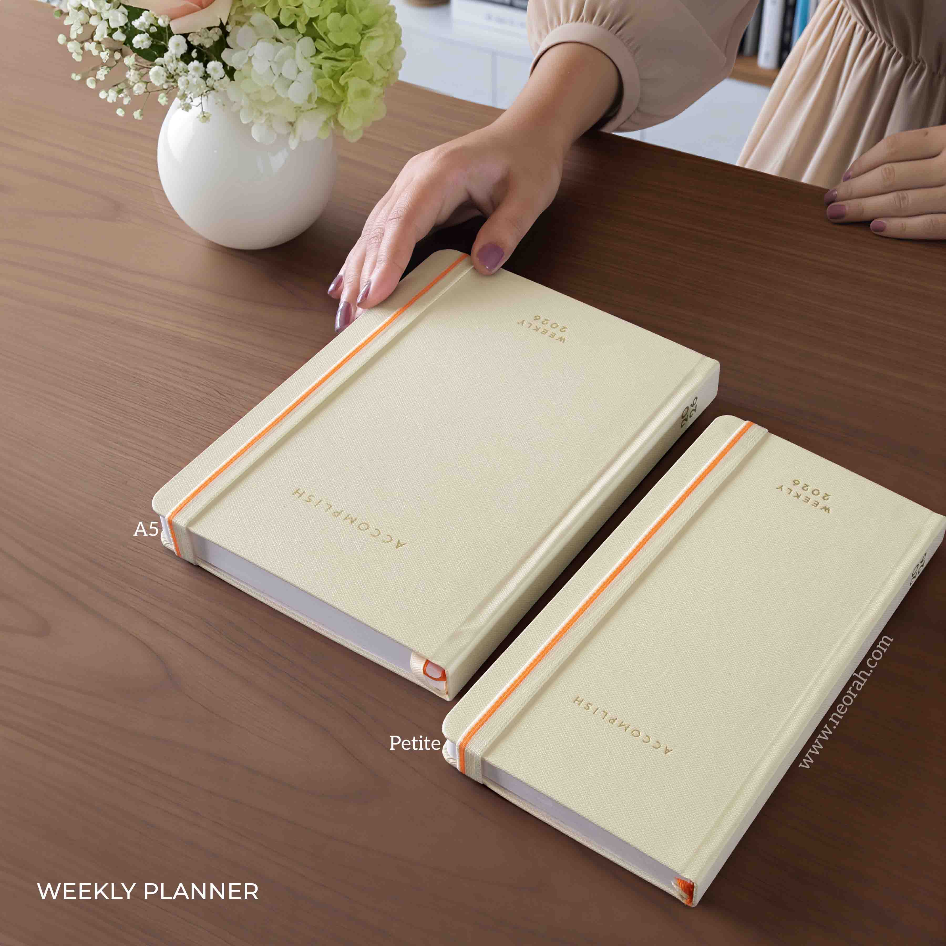 PETITE - 2026 - WEEKLY PLANNER - HARD COVER - Image 92