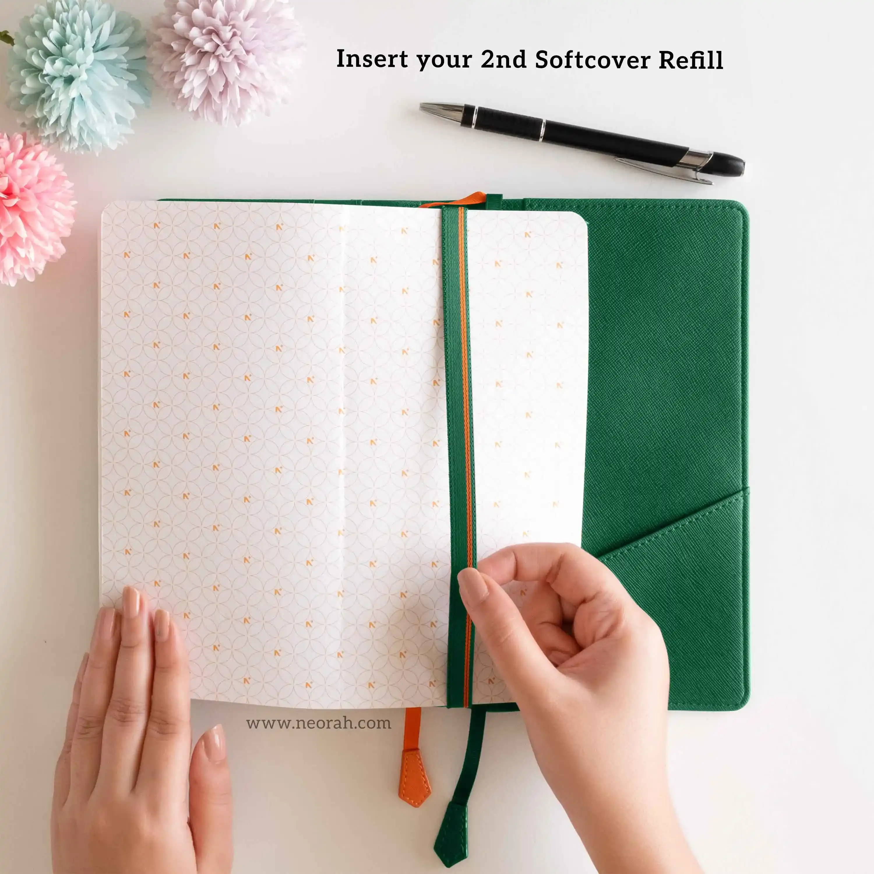 PETITE - REFILLABLE TRAVELOGUE ORGANISER - TRAVELLERS NOTEBOOK - Image 103
