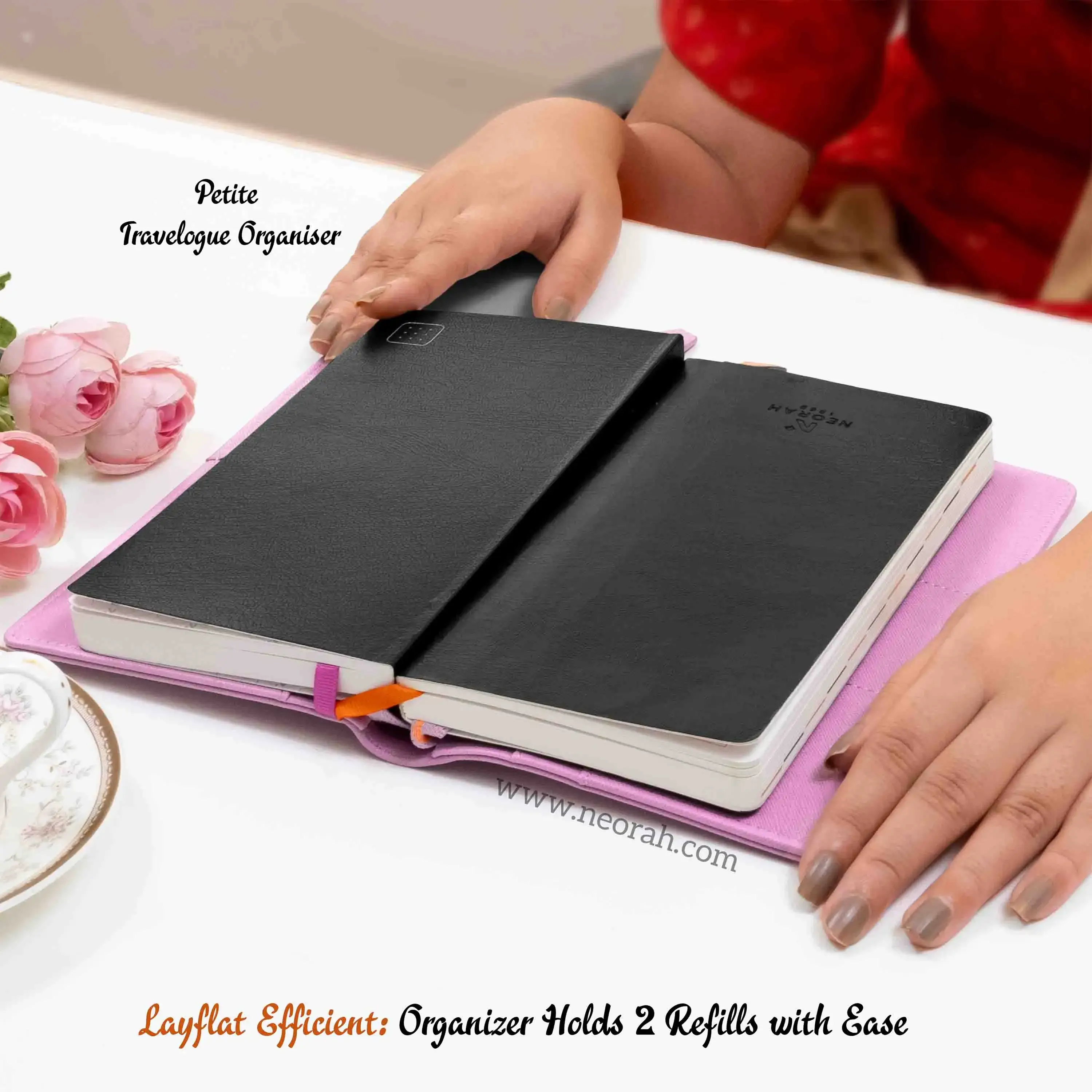 PETITE - REFILLABLE TRAVELOGUE ORGANISER - TRAVELLERS NOTEBOOK - Image 148