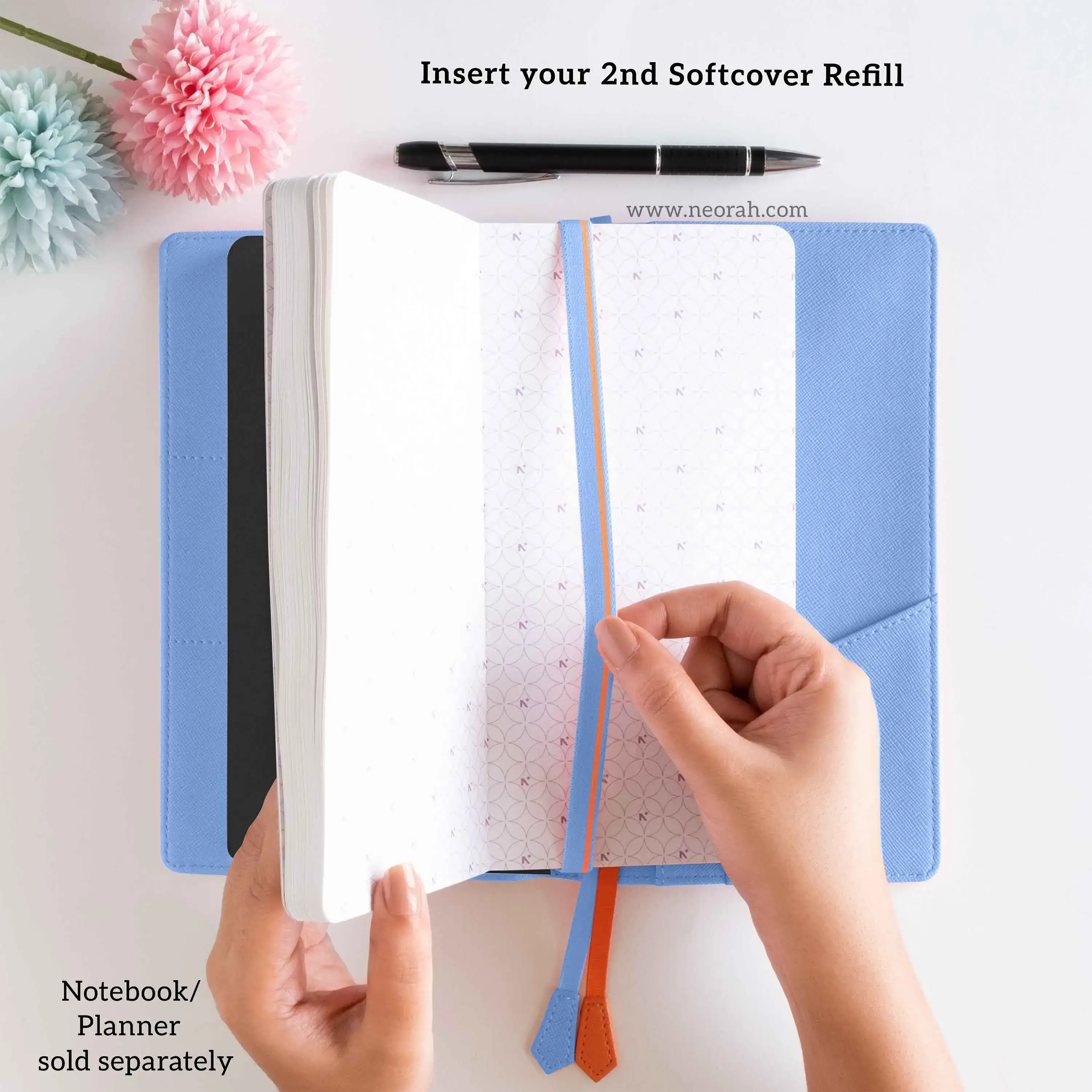 PETITE - REFILLABLE TRAVELOGUE ORGANISER - TRAVELLERS NOTEBOOK - Image 42