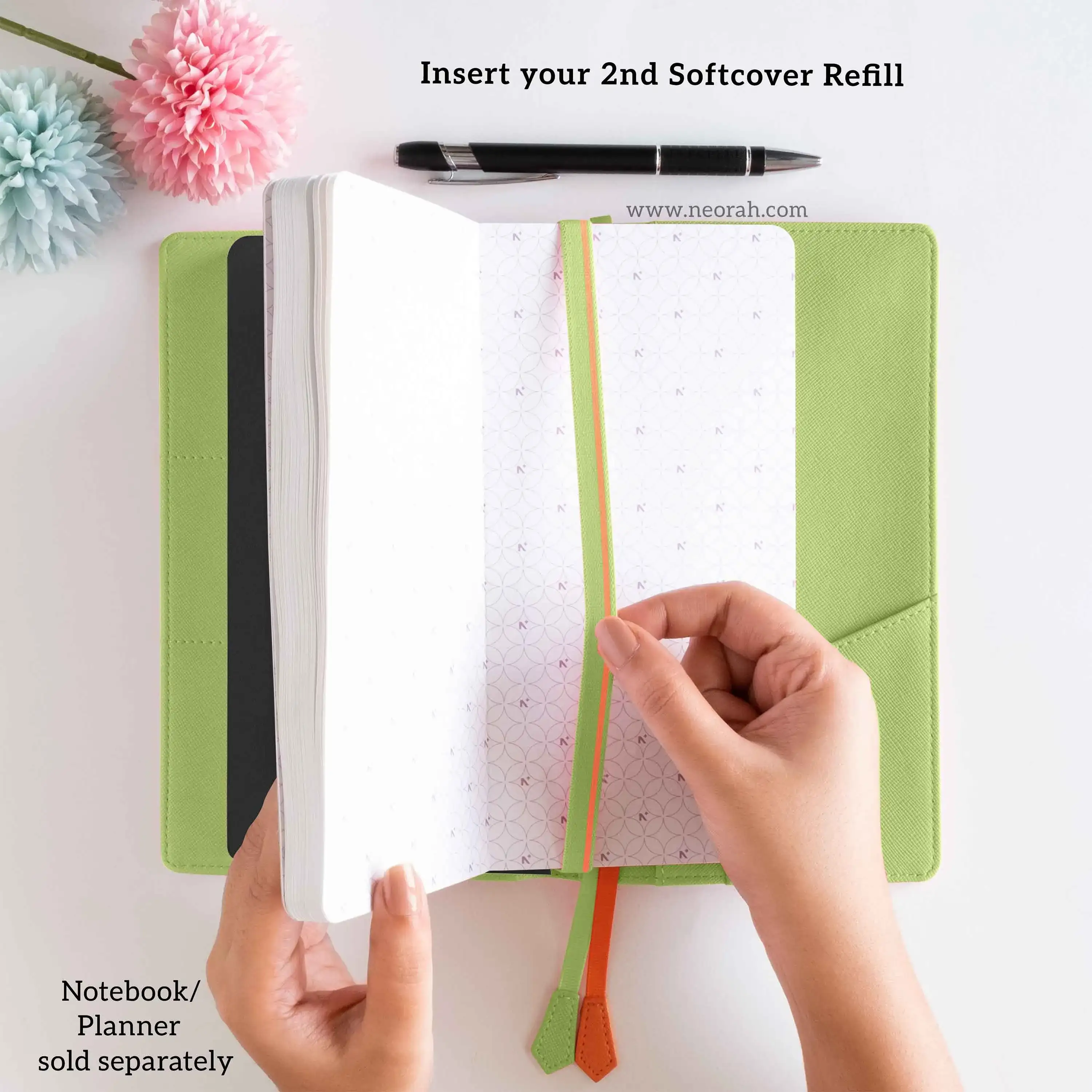 PETITE - REFILLABLE TRAVELOGUE ORGANISER - TRAVELLERS NOTEBOOK - Image 44