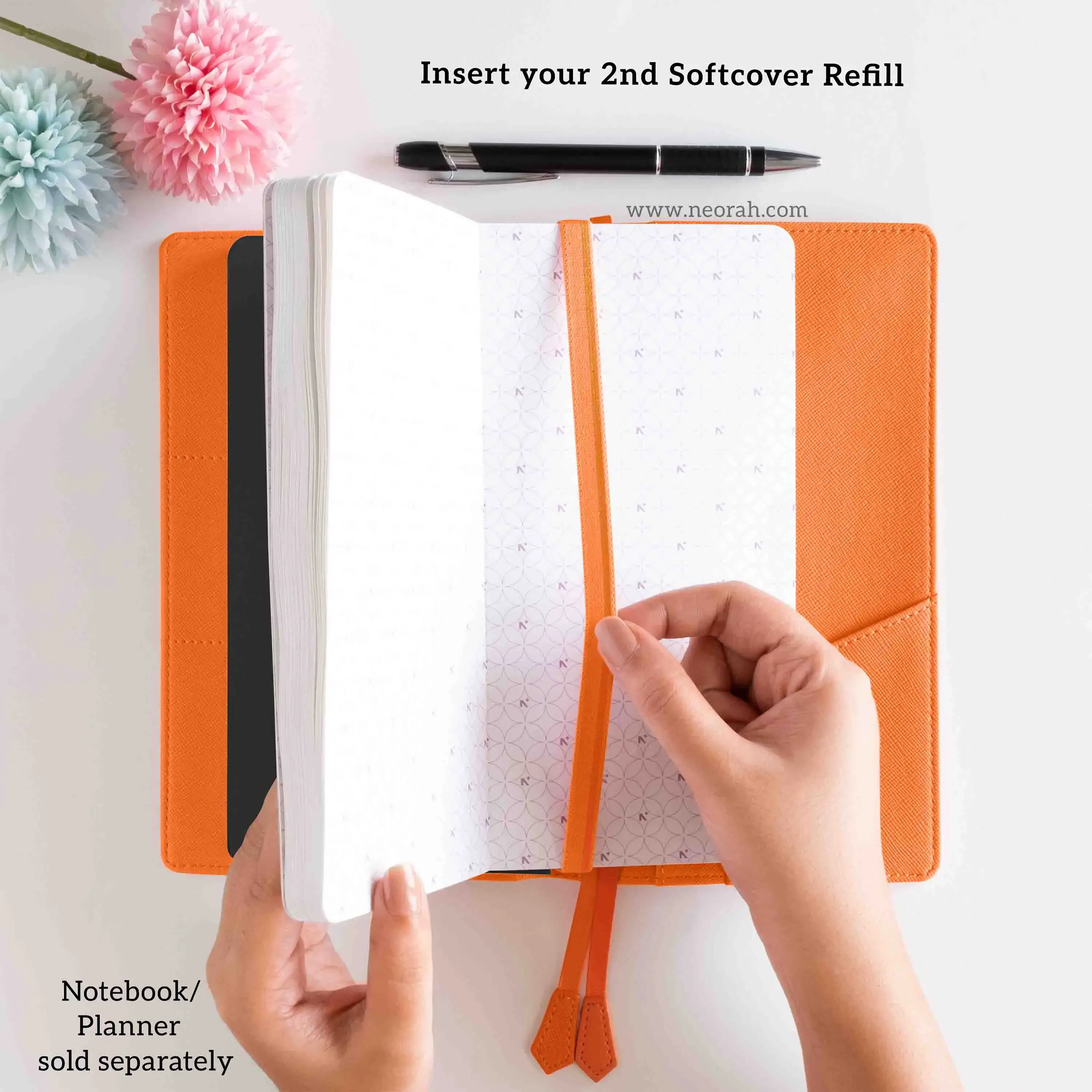PETITE - REFILLABLE TRAVELOGUE ORGANISER - TRAVELLERS NOTEBOOK - Image 45