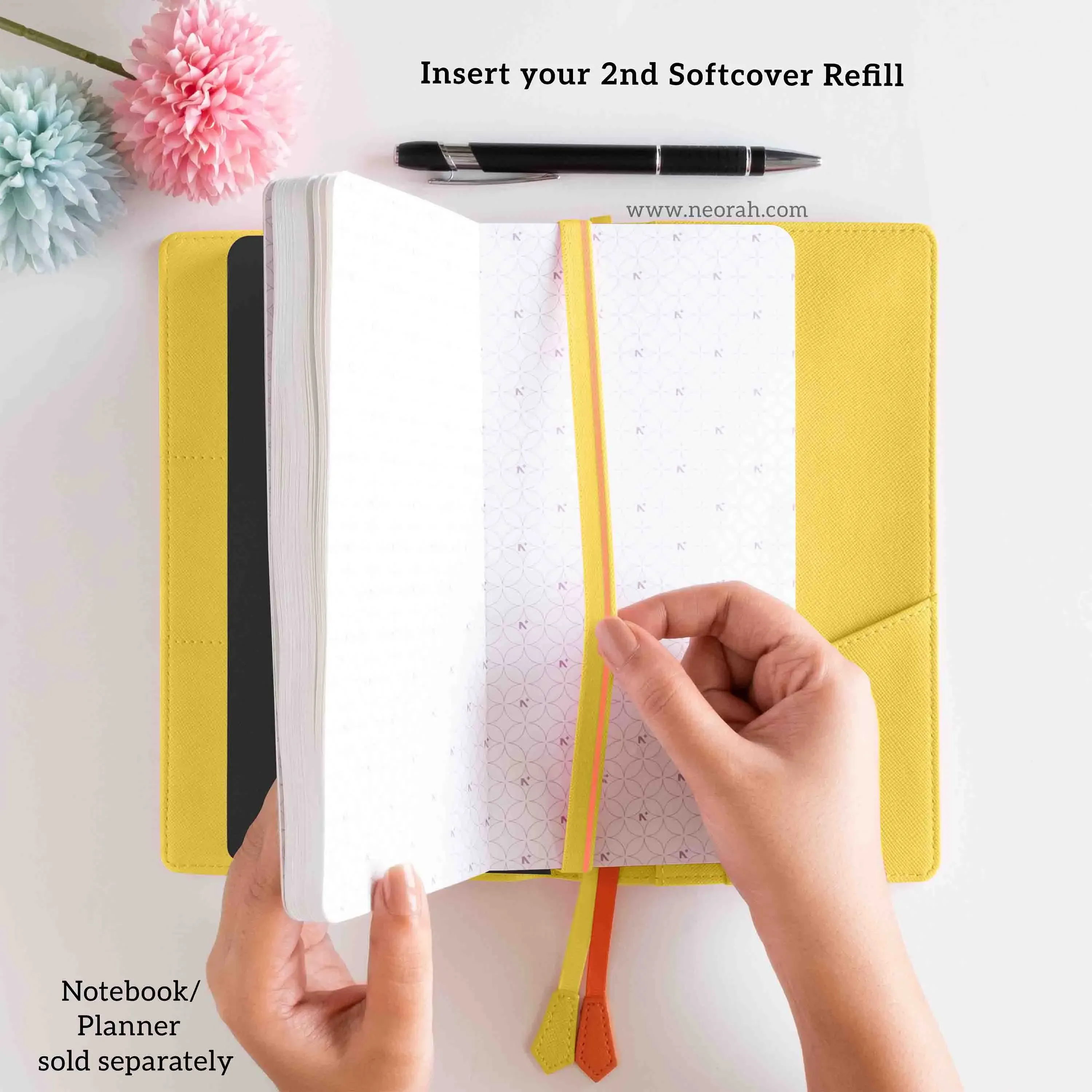 PETITE - REFILLABLE TRAVELOGUE ORGANISER - TRAVELLERS NOTEBOOK - Image 46