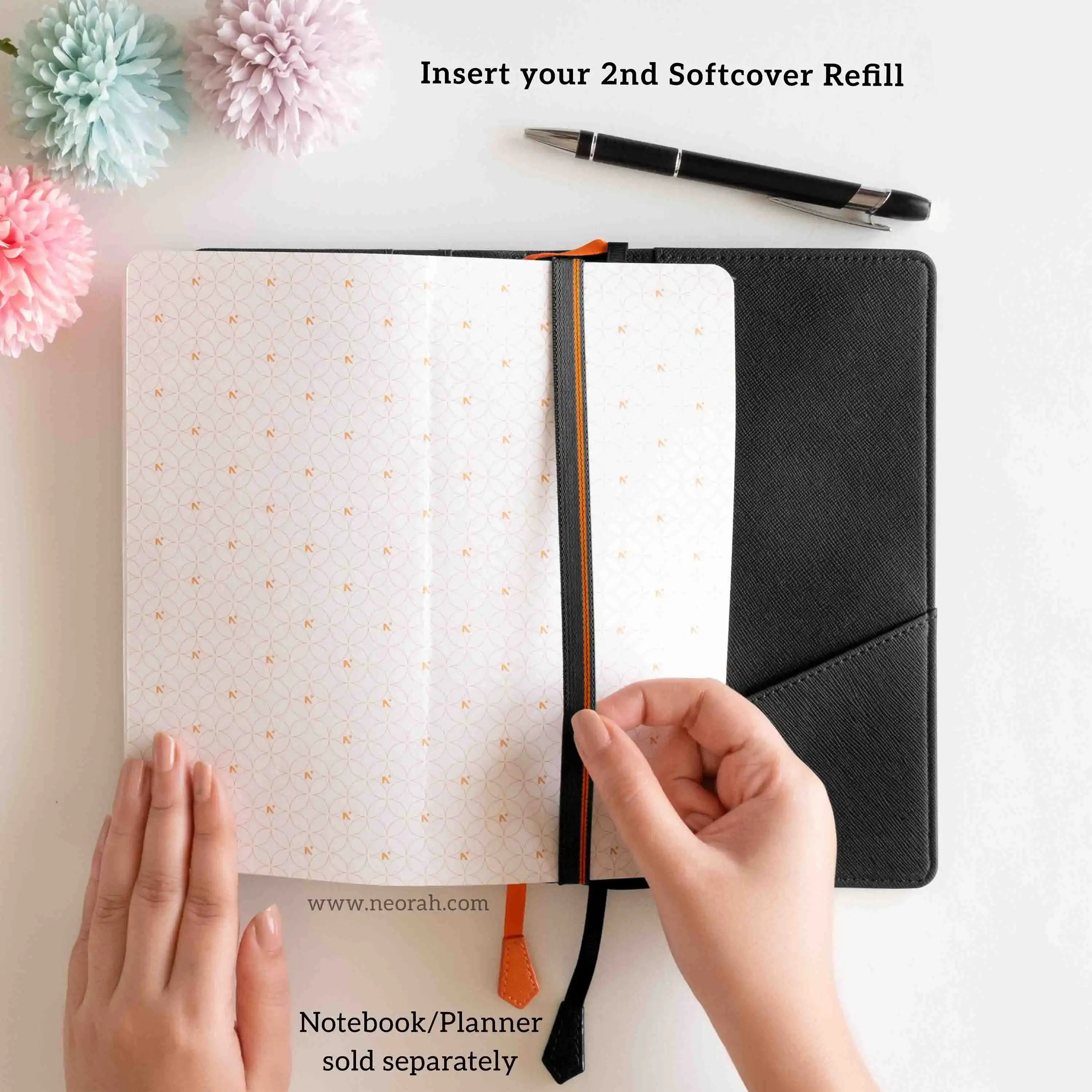 PETITE - REFILLABLE TRAVELOGUE ORGANISER - TRAVELLERS NOTEBOOK - Image 50