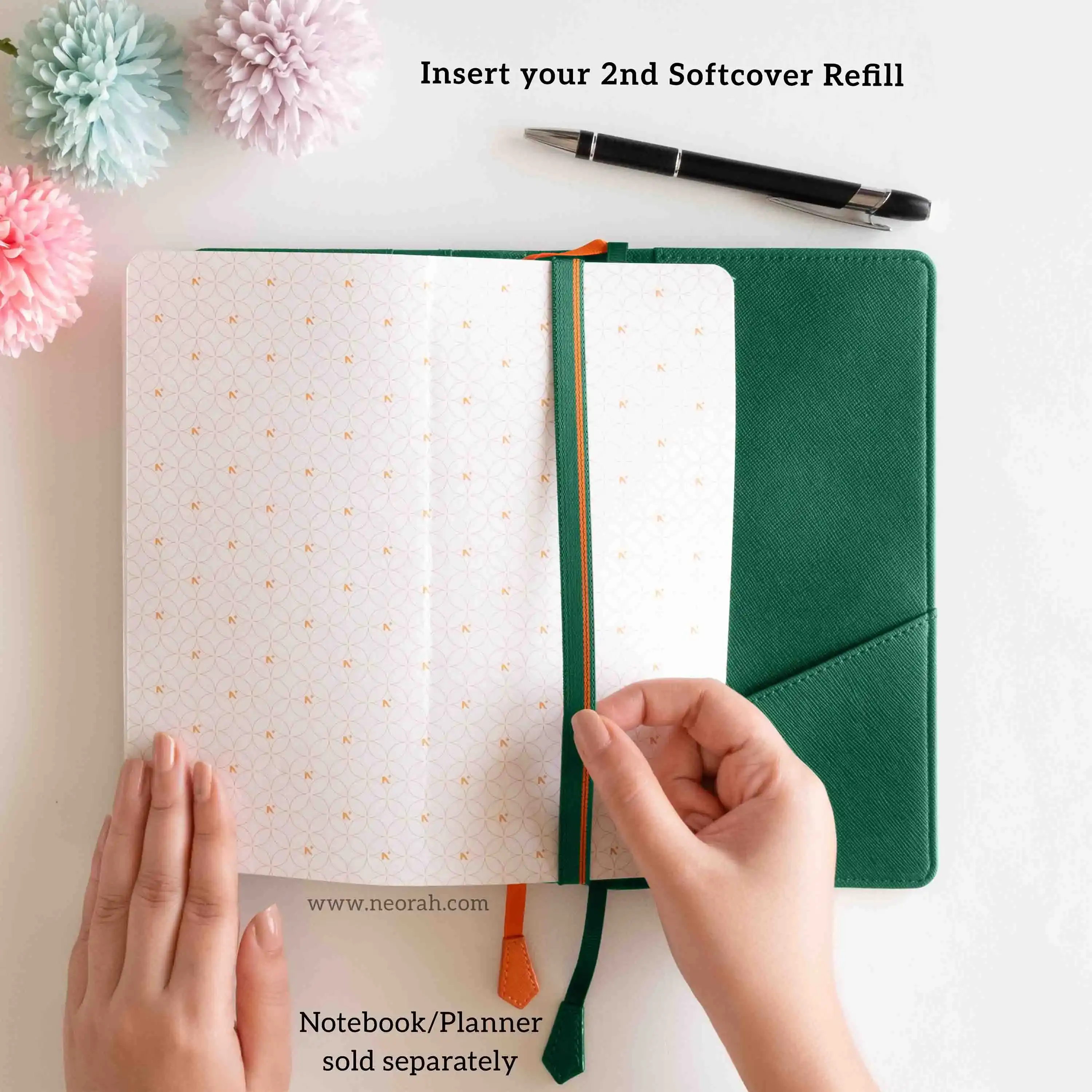PETITE - REFILLABLE TRAVELOGUE ORGANISER - TRAVELLERS NOTEBOOK - Image 52