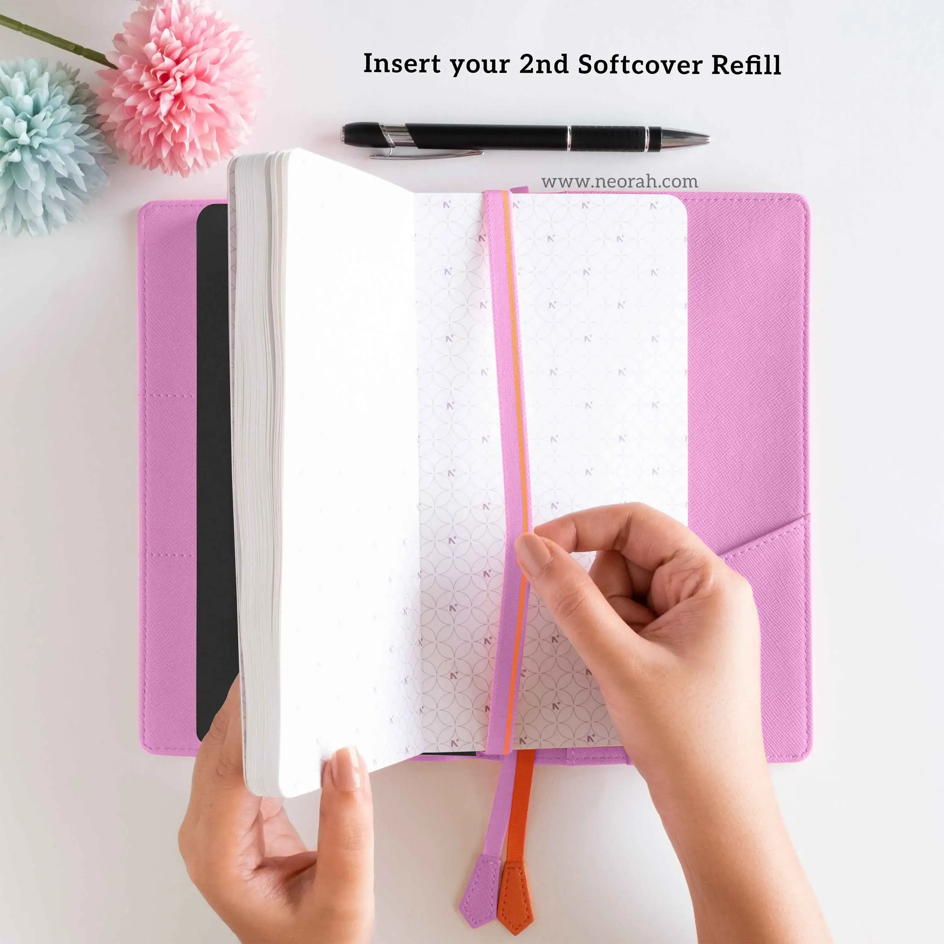 PETITE - REFILLABLE TRAVELOGUE ORGANISER - TRAVELLERS NOTEBOOK - Image 92