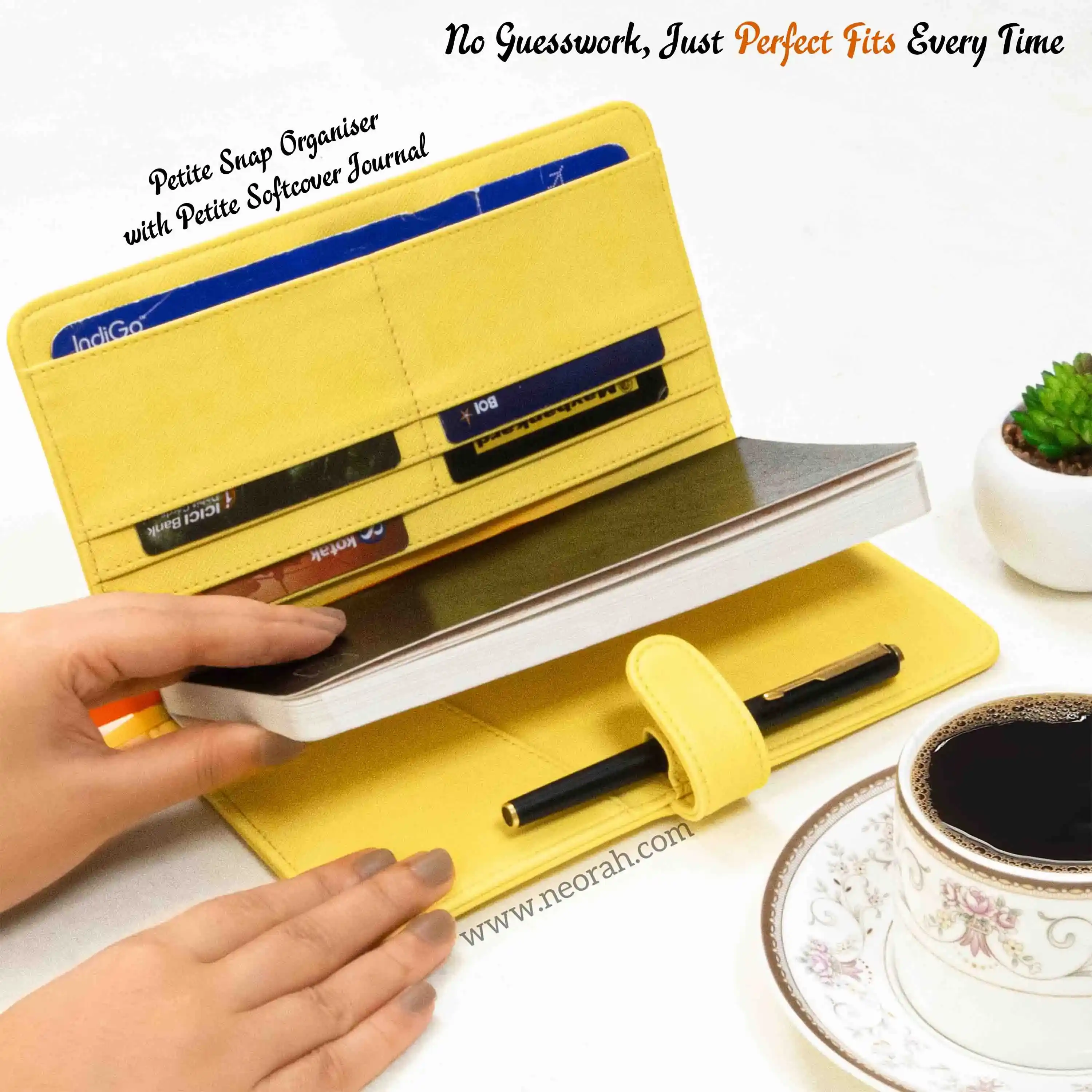 PETITE - REFILLABLE ORGANISER SLEEVE - SNAP BUTTON - Image 184