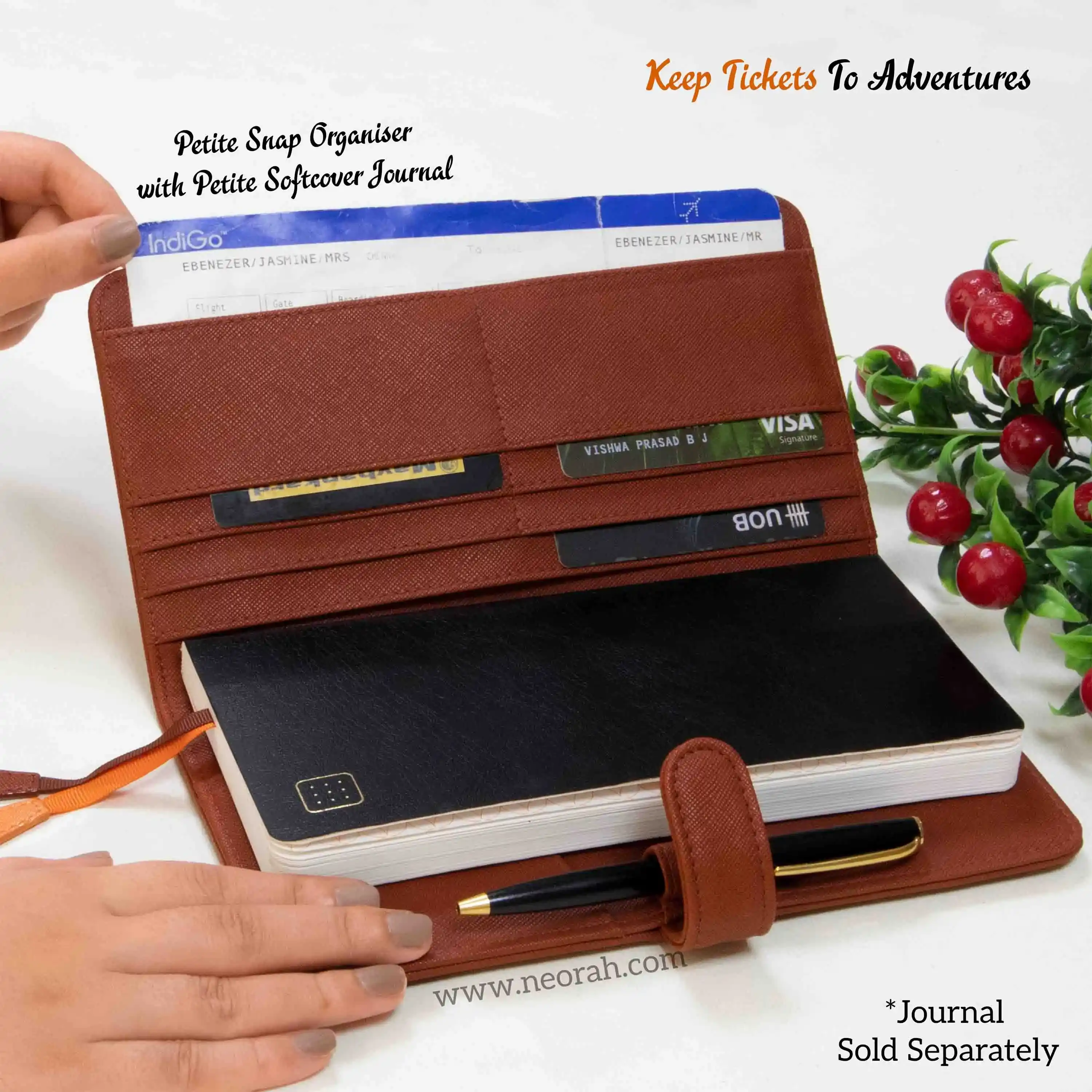 PETITE - REFILLABLE ORGANISER SLEEVE - SNAP BUTTON - Image 46