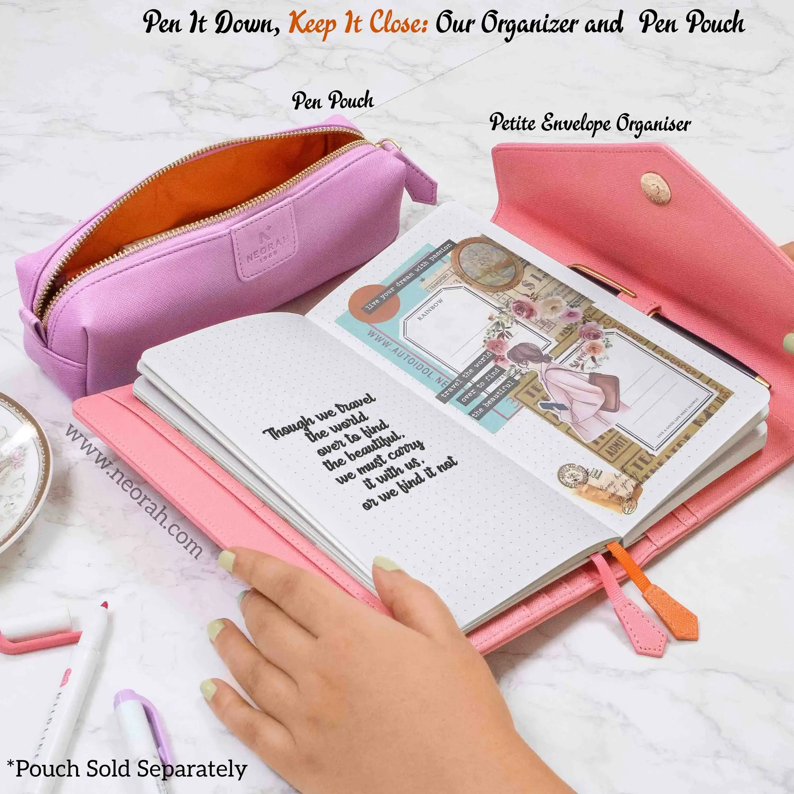 PETITE - REFILLABLE ORGANISER SLEEVE - ENVELOPE - Image 104