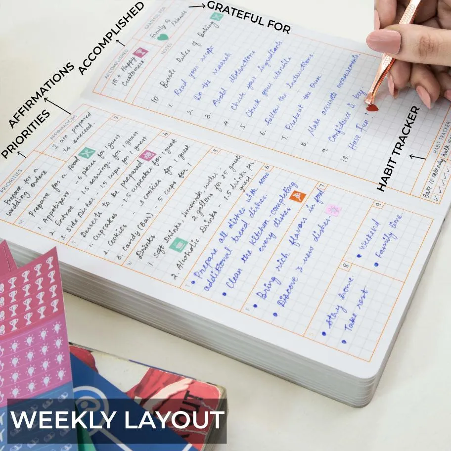 PETITE - UNDATED - WEEKLY PLANNER - SOFT COVER - Image 8