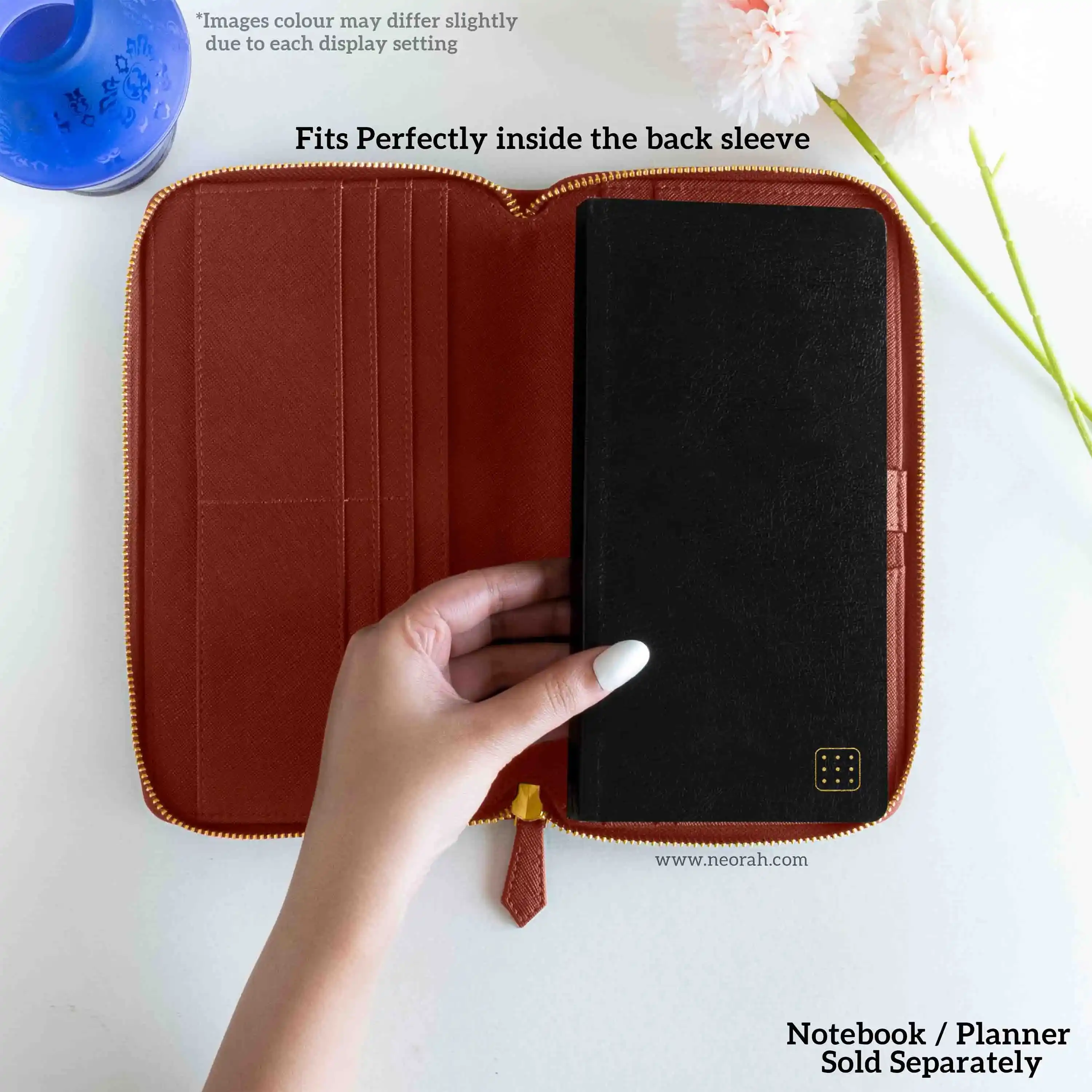 PETITE - REFILLABLE QUILTED ORGANISER SLEEVE - ZIP - Image 108