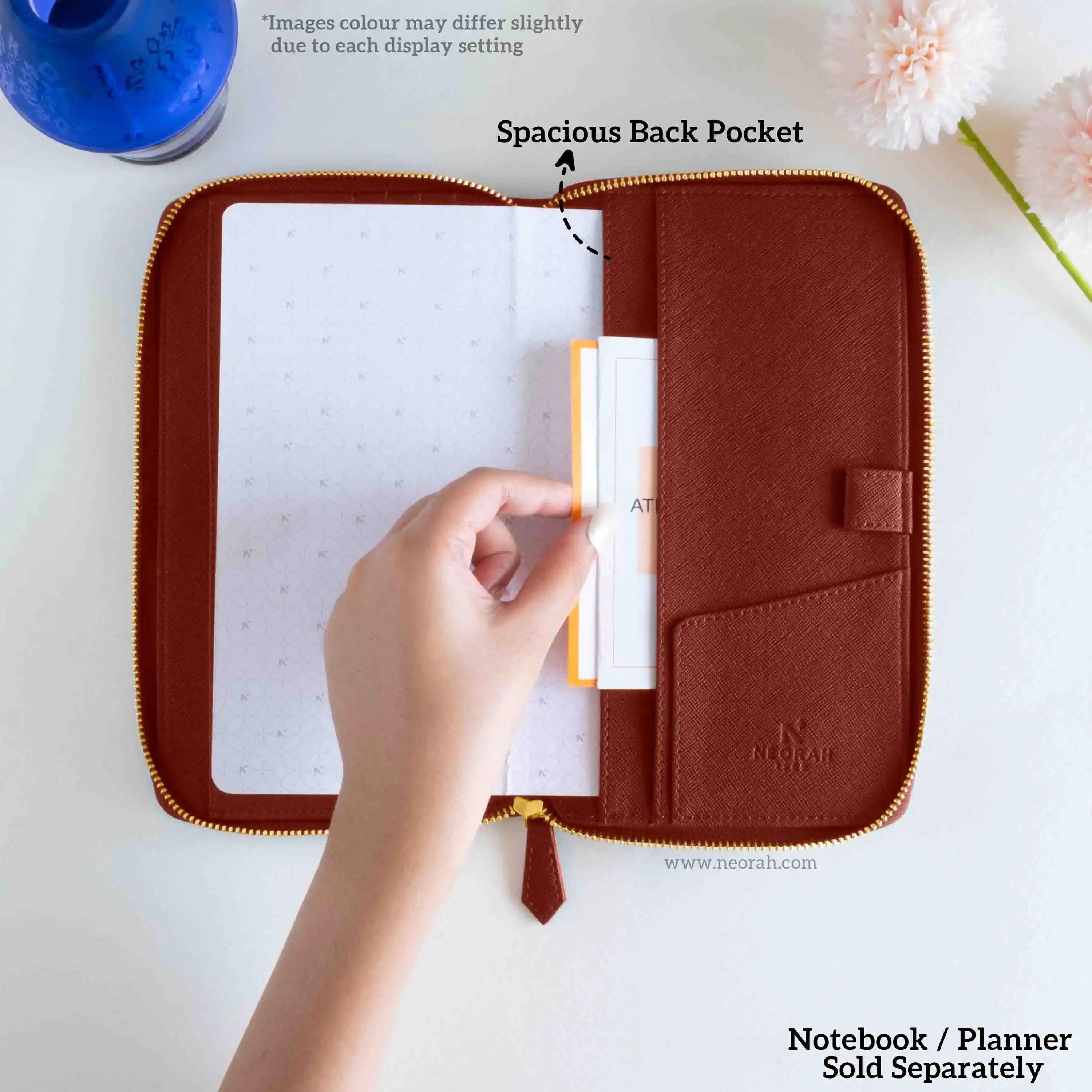 PETITE - REFILLABLE QUILTED ORGANISER SLEEVE - ZIP - Image 111