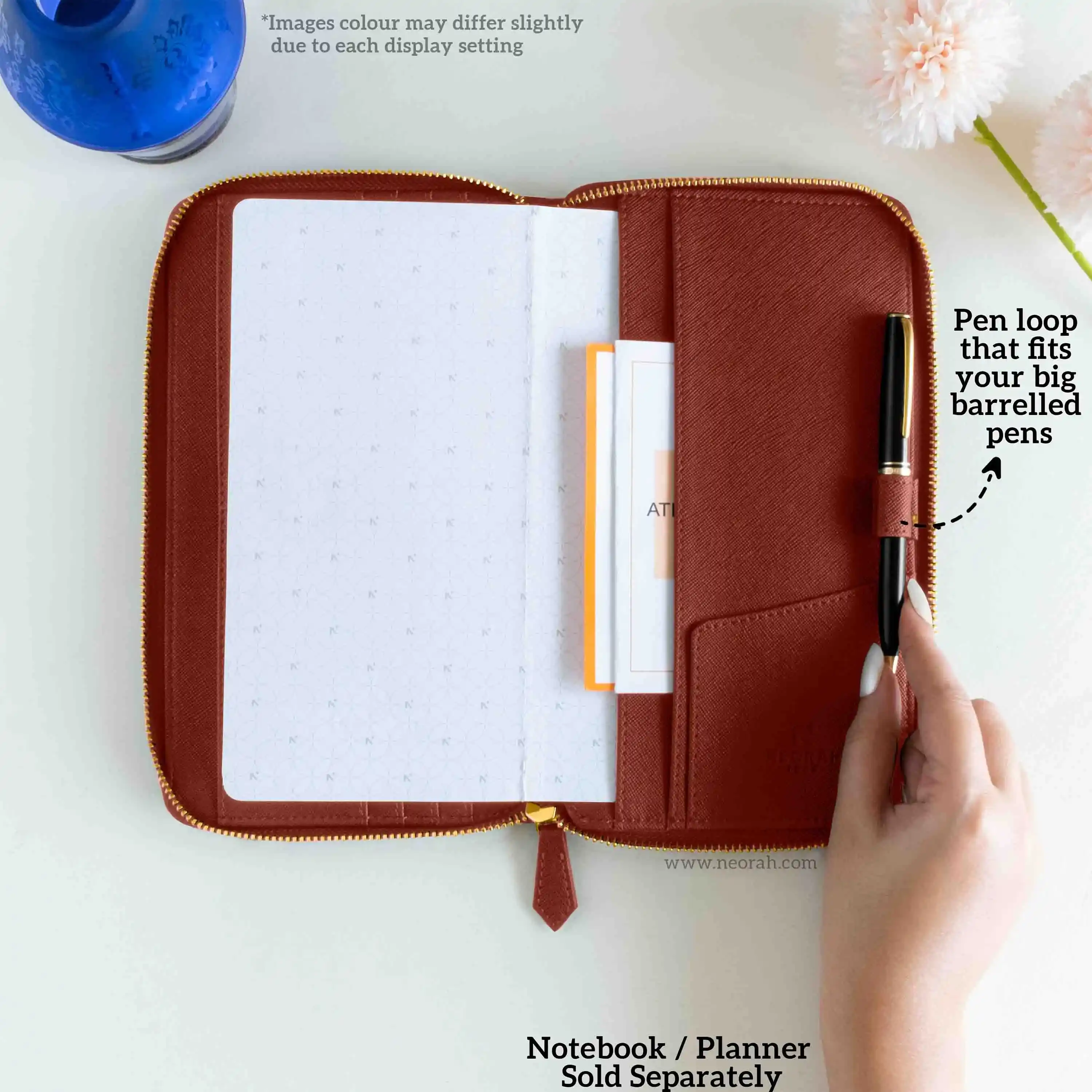 PETITE - REFILLABLE QUILTED ORGANISER SLEEVE - ZIP - Image 112