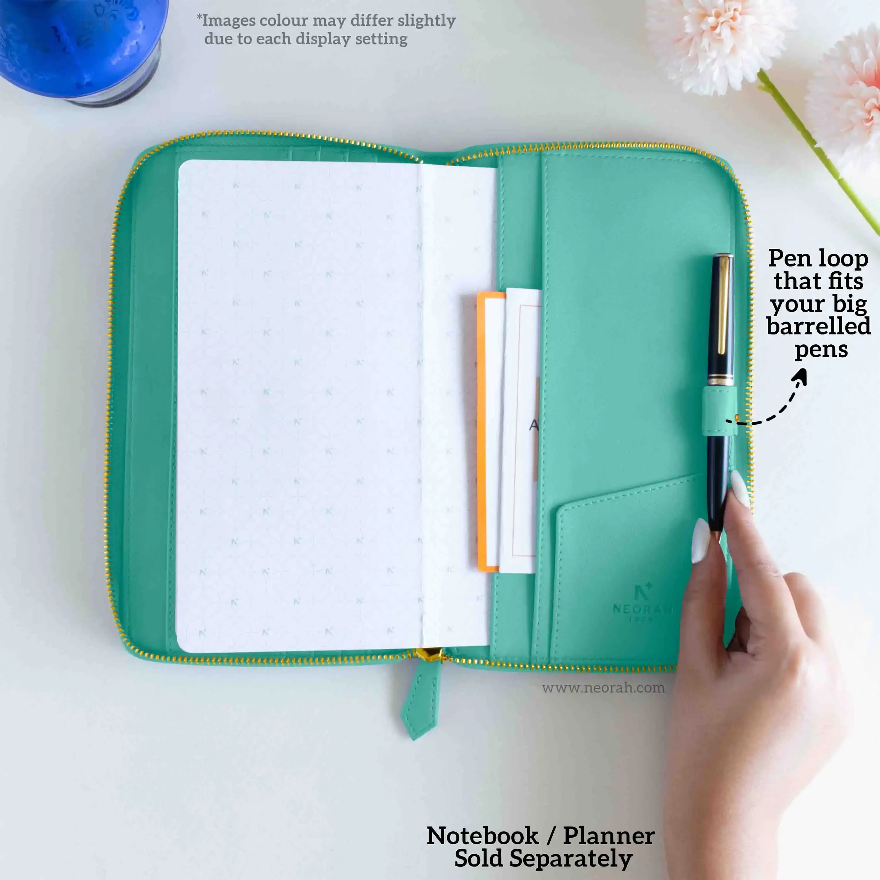 PETITE - REFILLABLE QUILTED ORGANISER SLEEVE - ZIP - Image 138