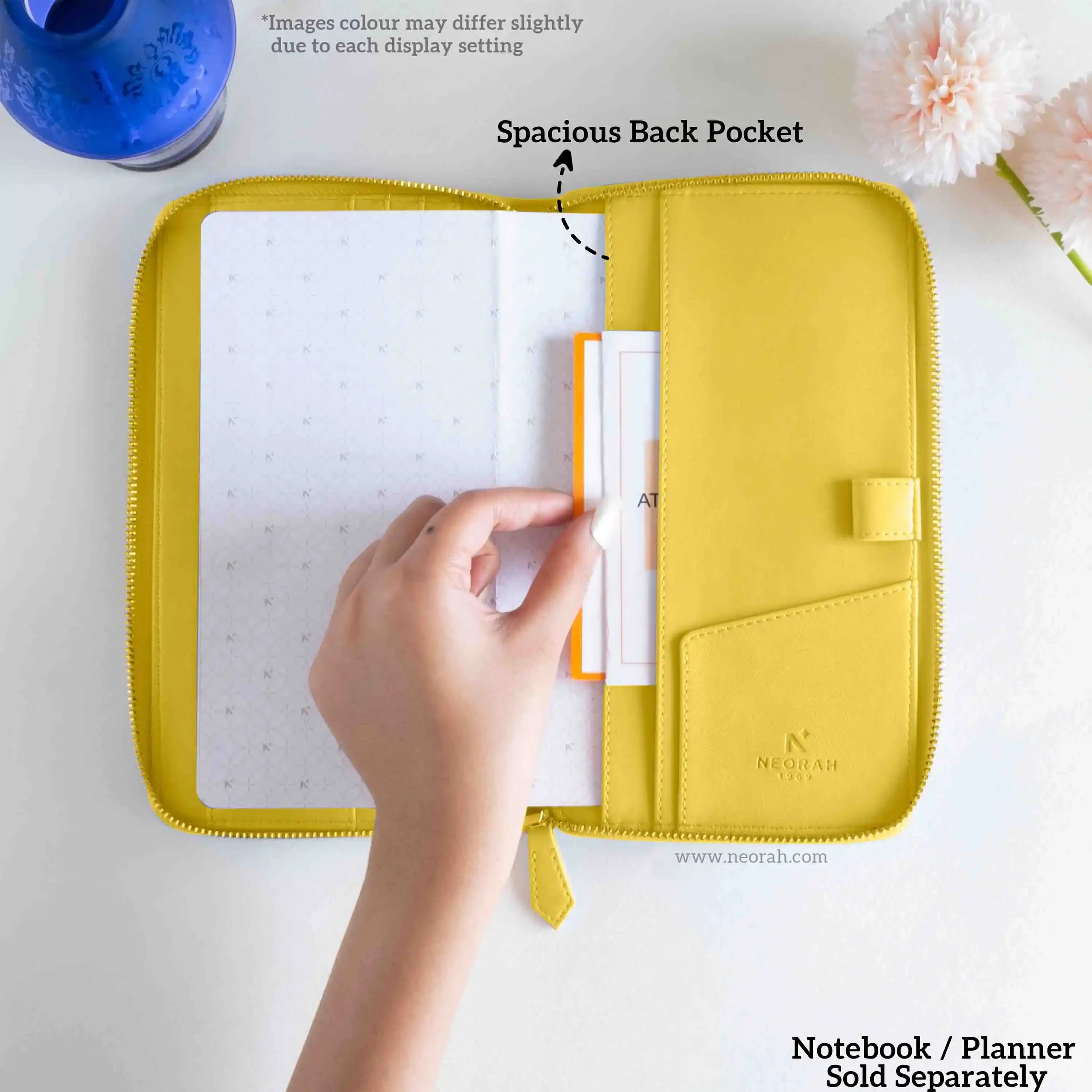 PETITE - REFILLABLE QUILTED ORGANISER SLEEVE - ZIP - Image 146