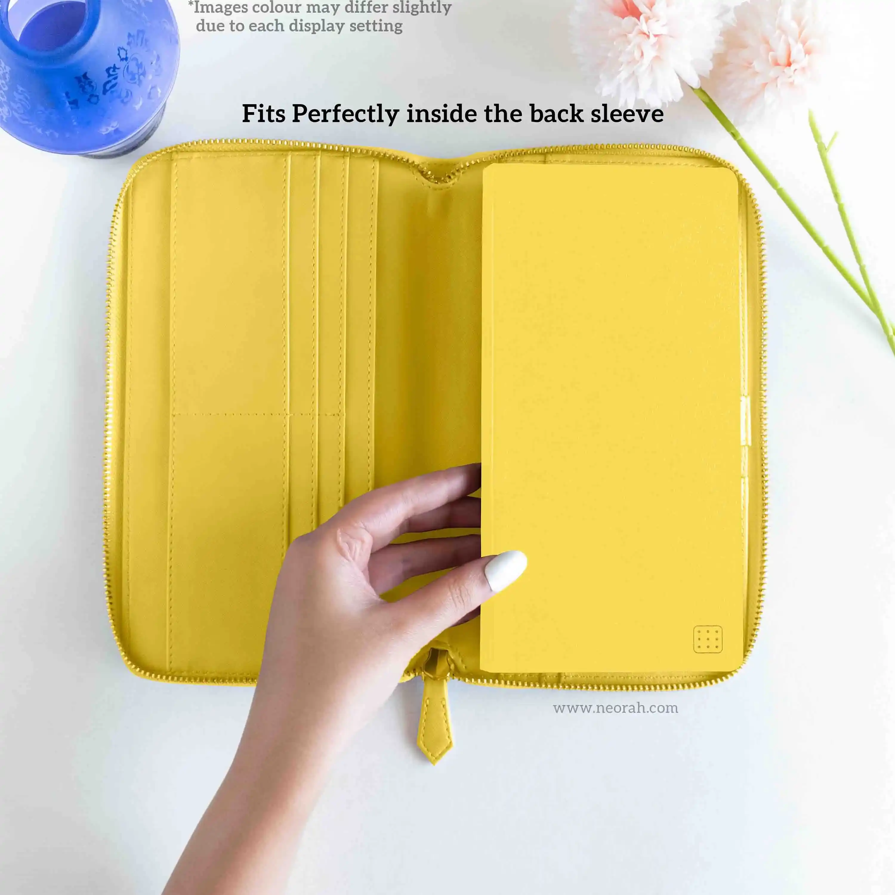 PETITE - REFILLABLE QUILTED ORGANISER SLEEVE - ZIP - Image 150