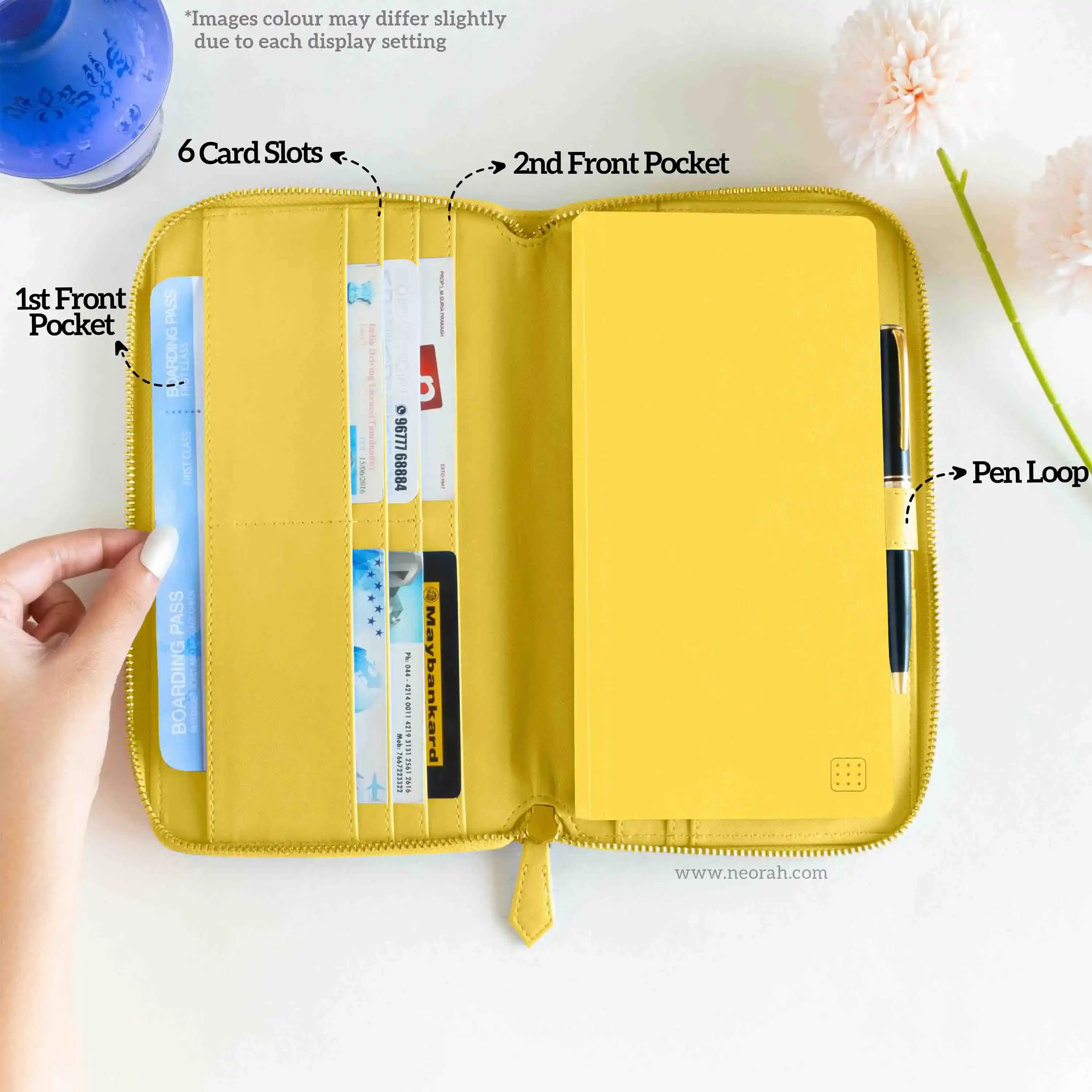 PETITE - REFILLABLE QUILTED ORGANISER SLEEVE - ZIP - Image 151