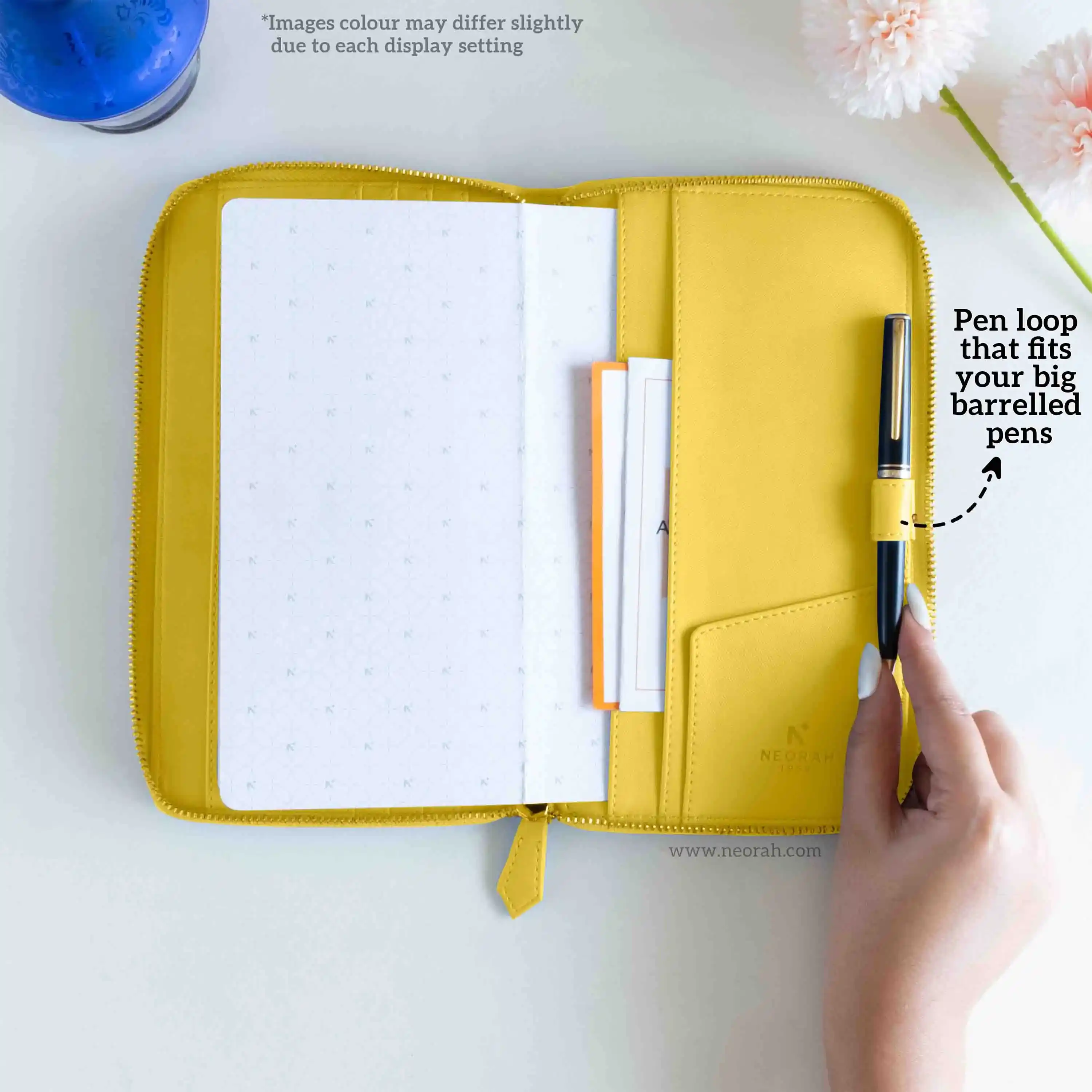 PETITE - REFILLABLE QUILTED ORGANISER SLEEVE - ZIP - Image 154