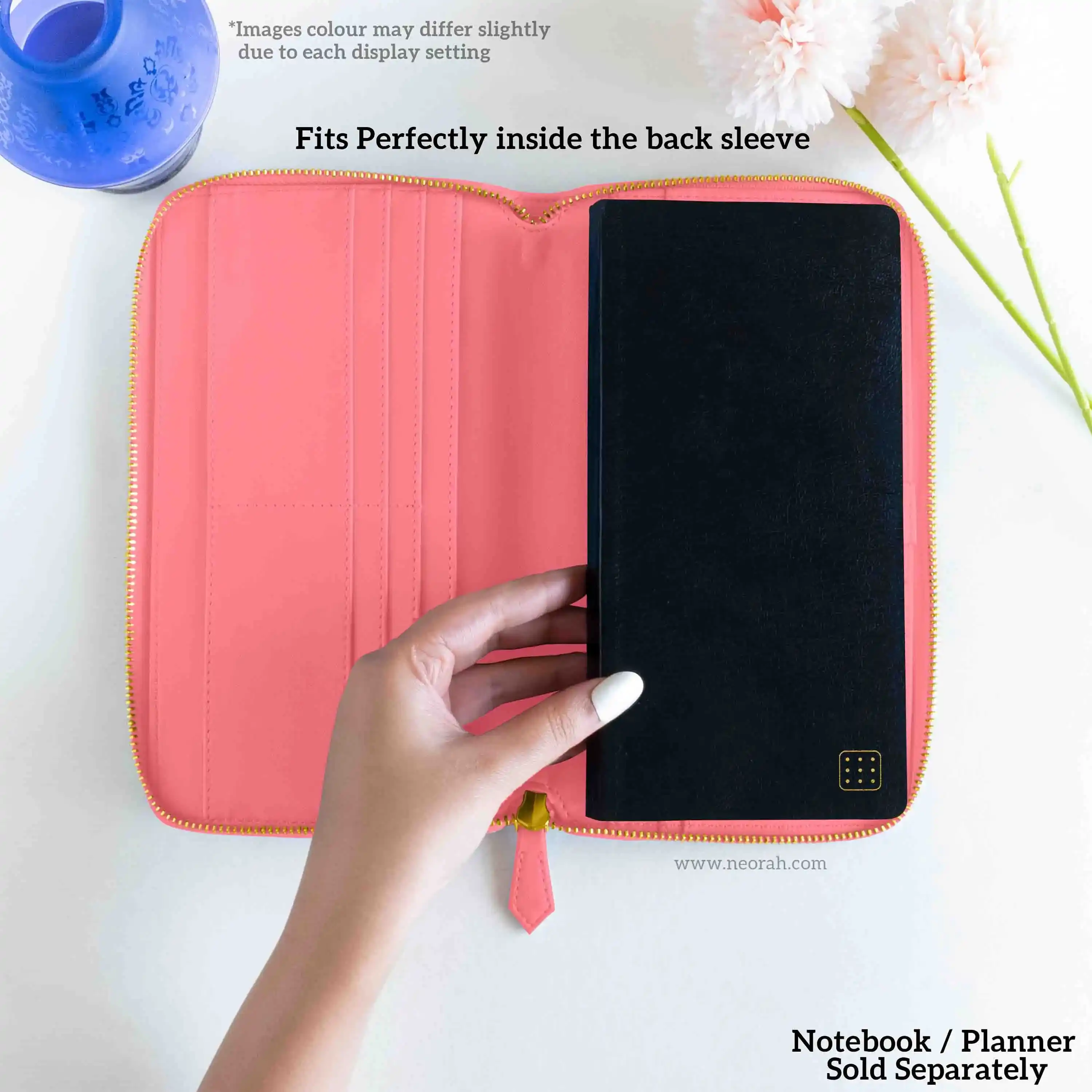 PETITE - REFILLABLE QUILTED ORGANISER SLEEVE - ZIP - Image 157