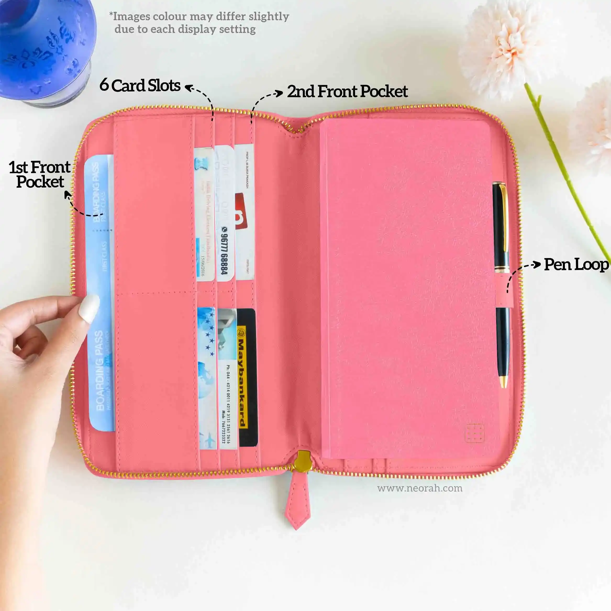 PETITE - REFILLABLE QUILTED ORGANISER SLEEVE - ZIP - Image 169