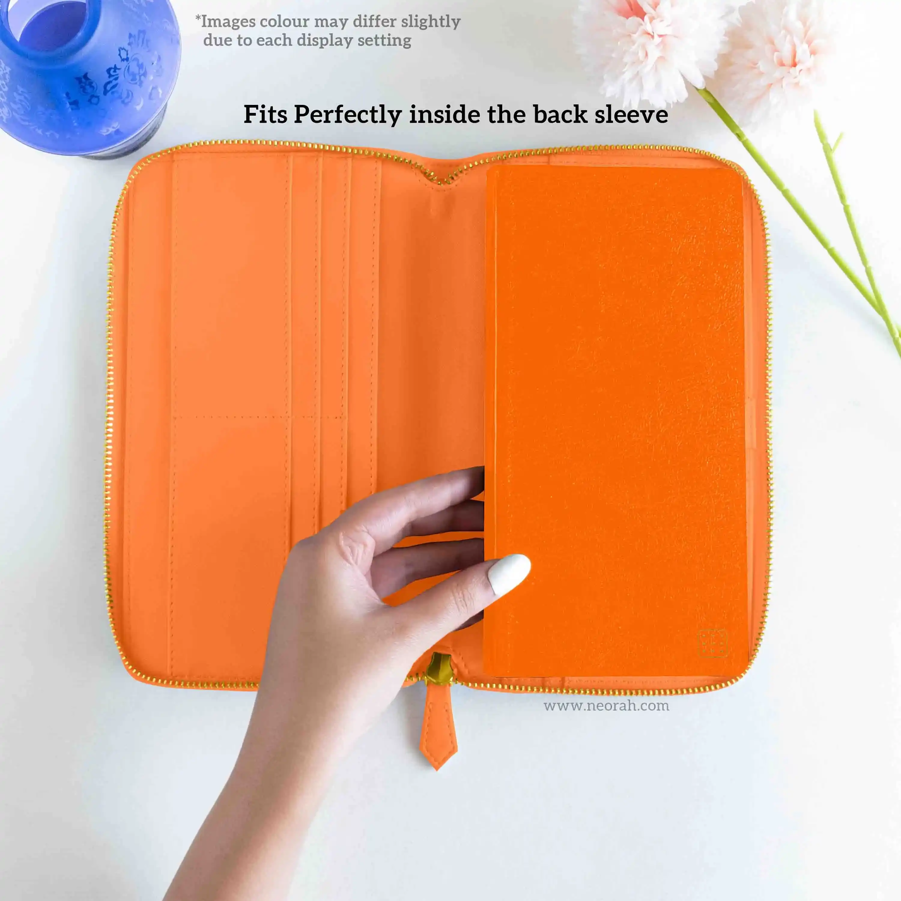 PETITE - REFILLABLE QUILTED ORGANISER SLEEVE - ZIP - Image 190
