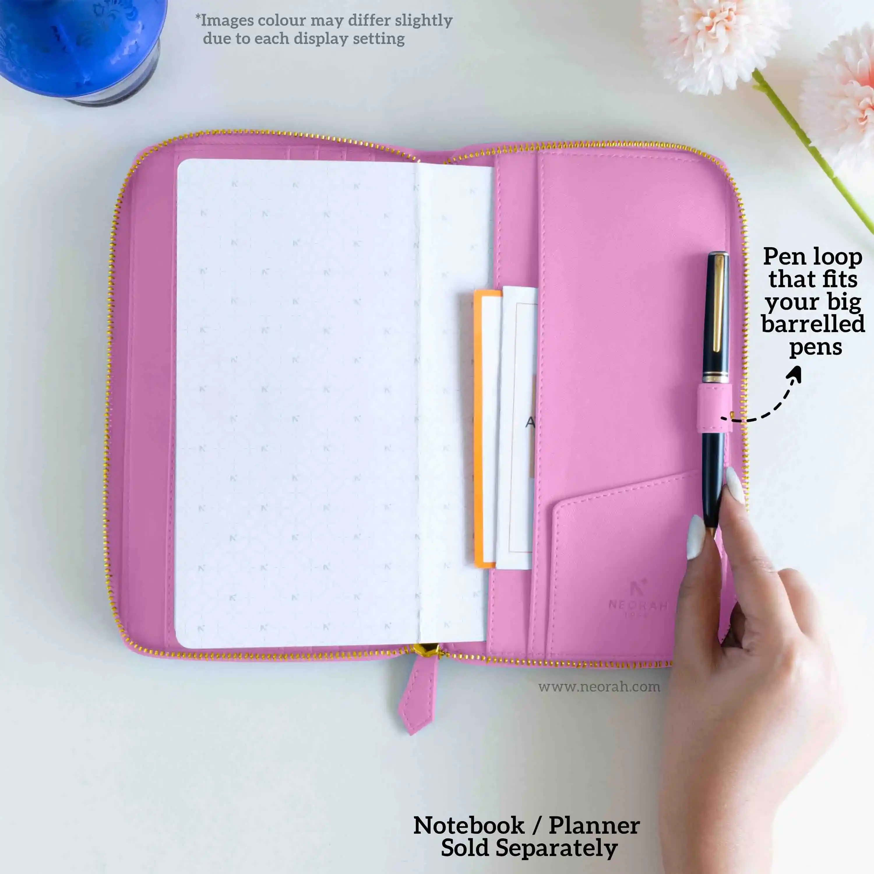 PETITE - REFILLABLE QUILTED ORGANISER SLEEVE - ZIP - Image 203