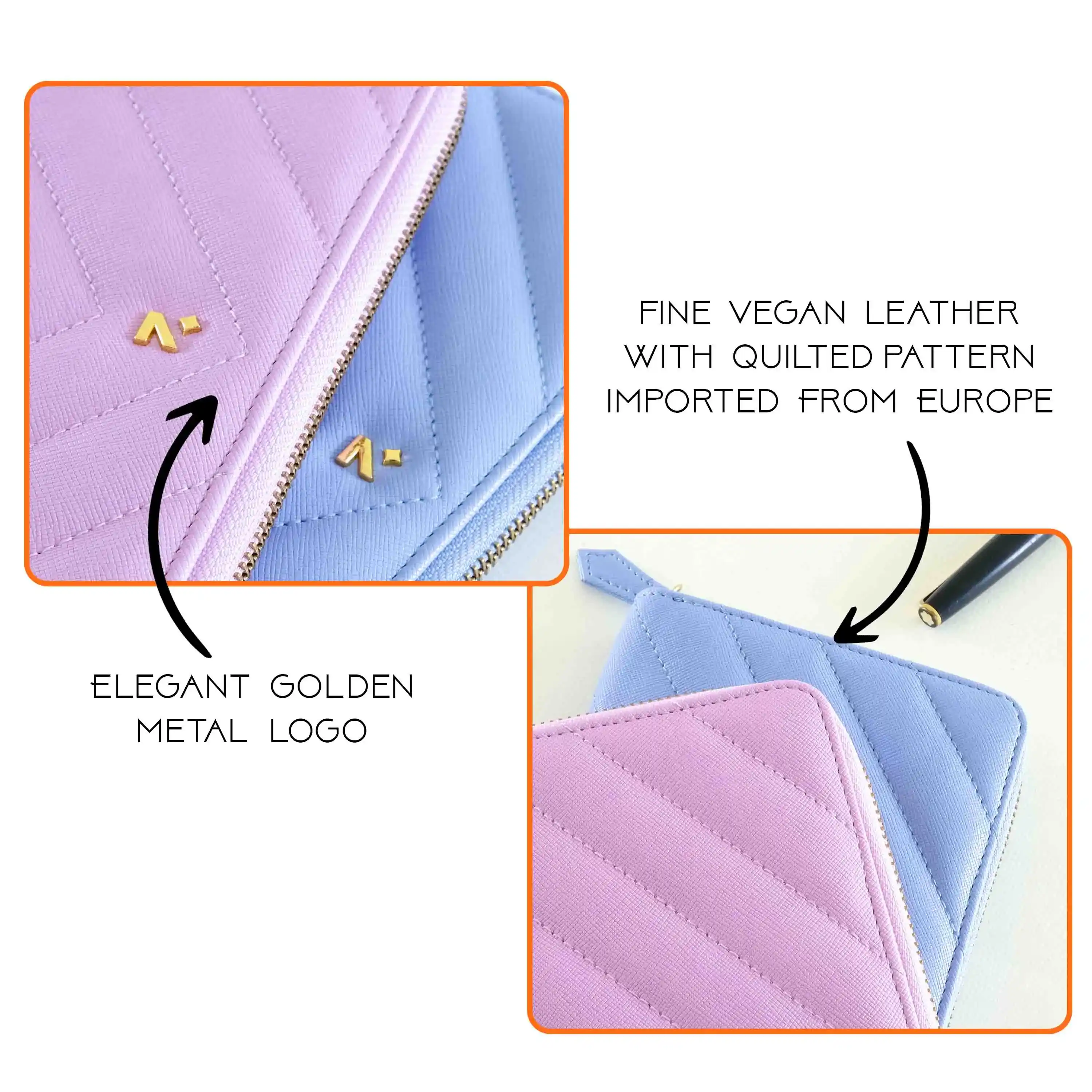 PETITE - REFILLABLE QUILTED ORGANISER SLEEVE - ZIP - Image 231