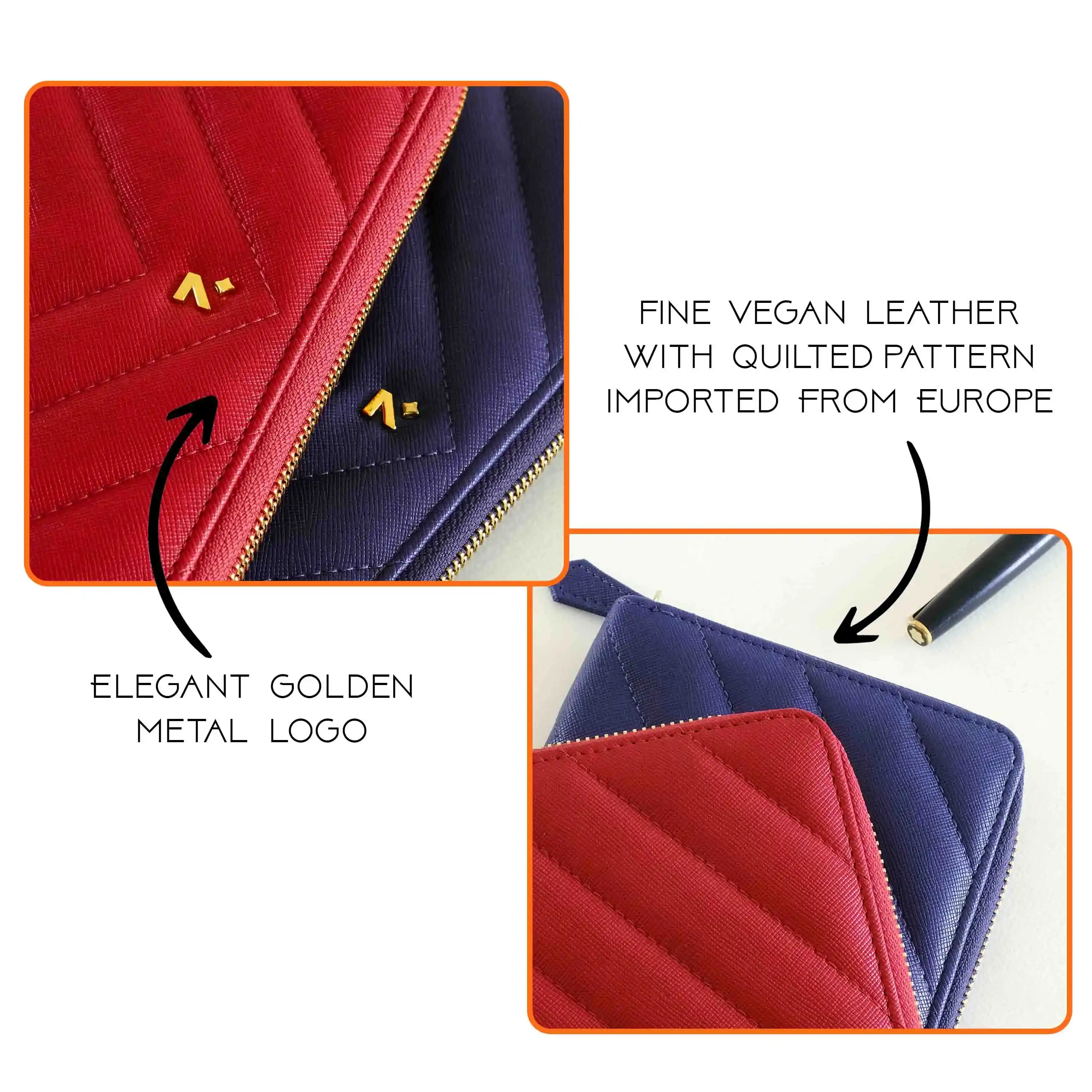 PETITE - REFILLABLE QUILTED ORGANISER SLEEVE - ZIP - Image 232