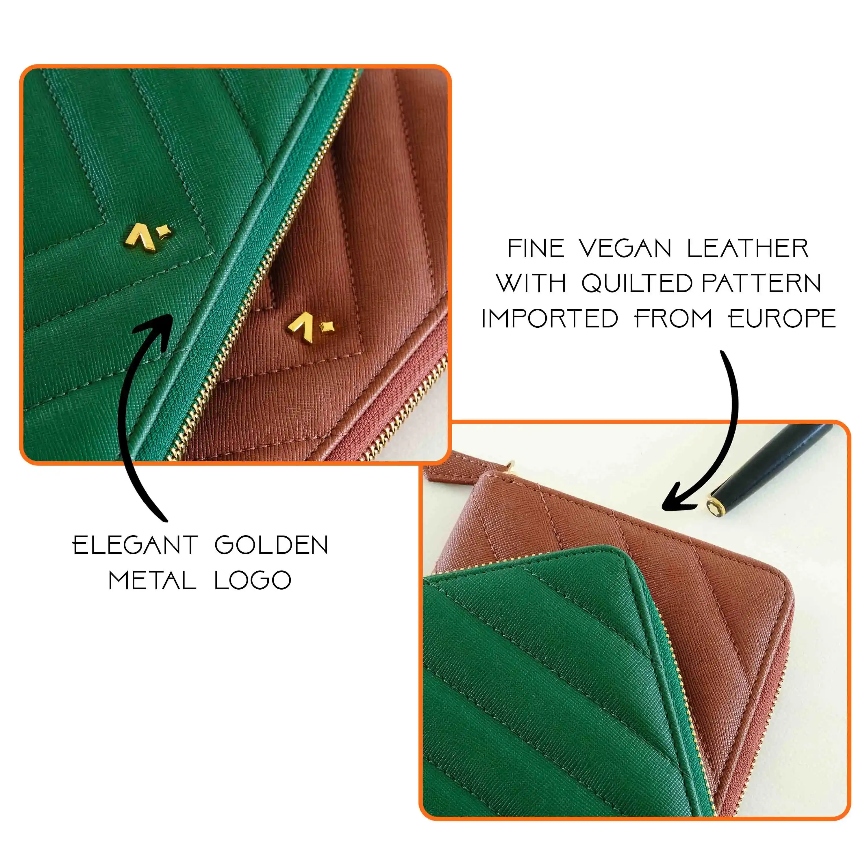 PETITE - REFILLABLE QUILTED ORGANISER SLEEVE - ZIP - Image 235