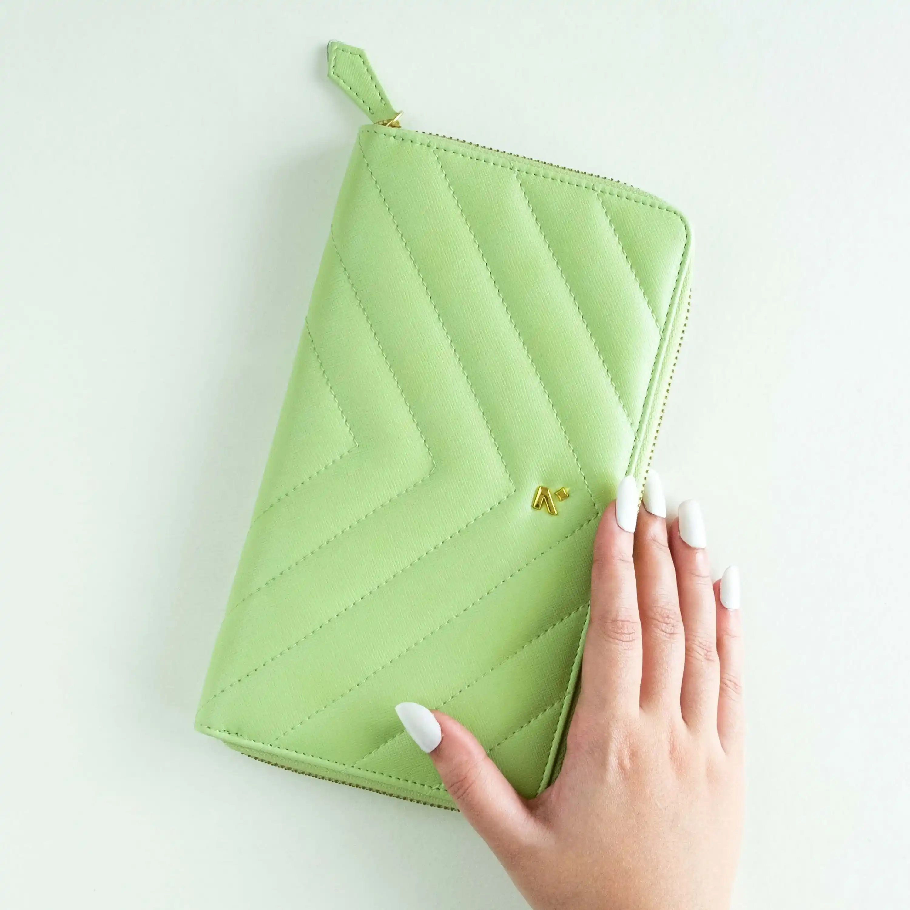 PETITE - REFILLABLE QUILTED ORGANISER SLEEVE - ZIP - Image 25