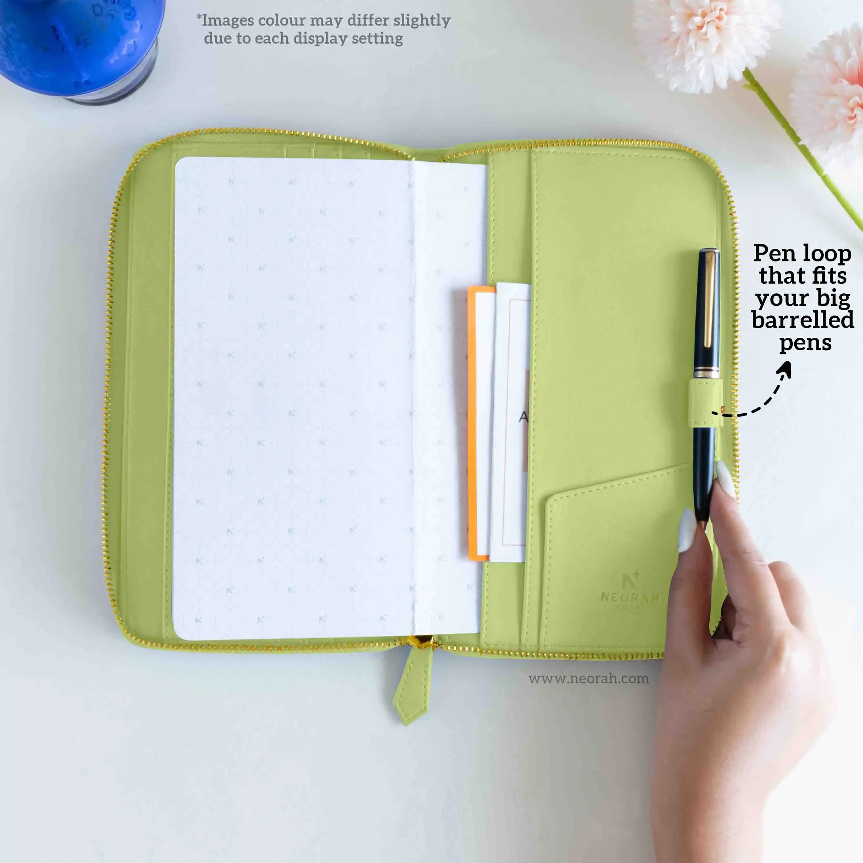 PETITE - REFILLABLE QUILTED ORGANISER SLEEVE - ZIP - Image 34