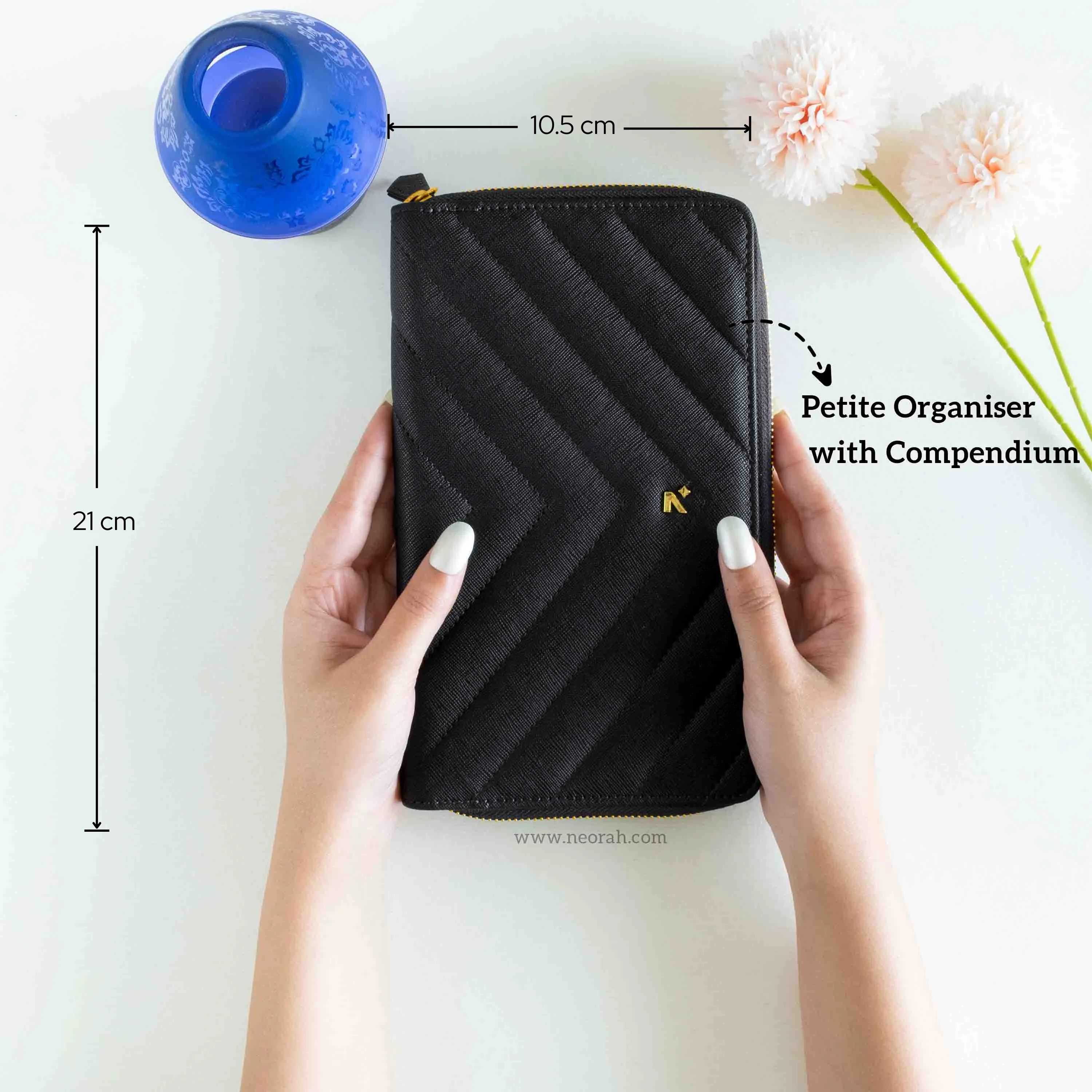 PETITE - REFILLABLE QUILTED ORGANISER SLEEVE - ZIP - Image 47