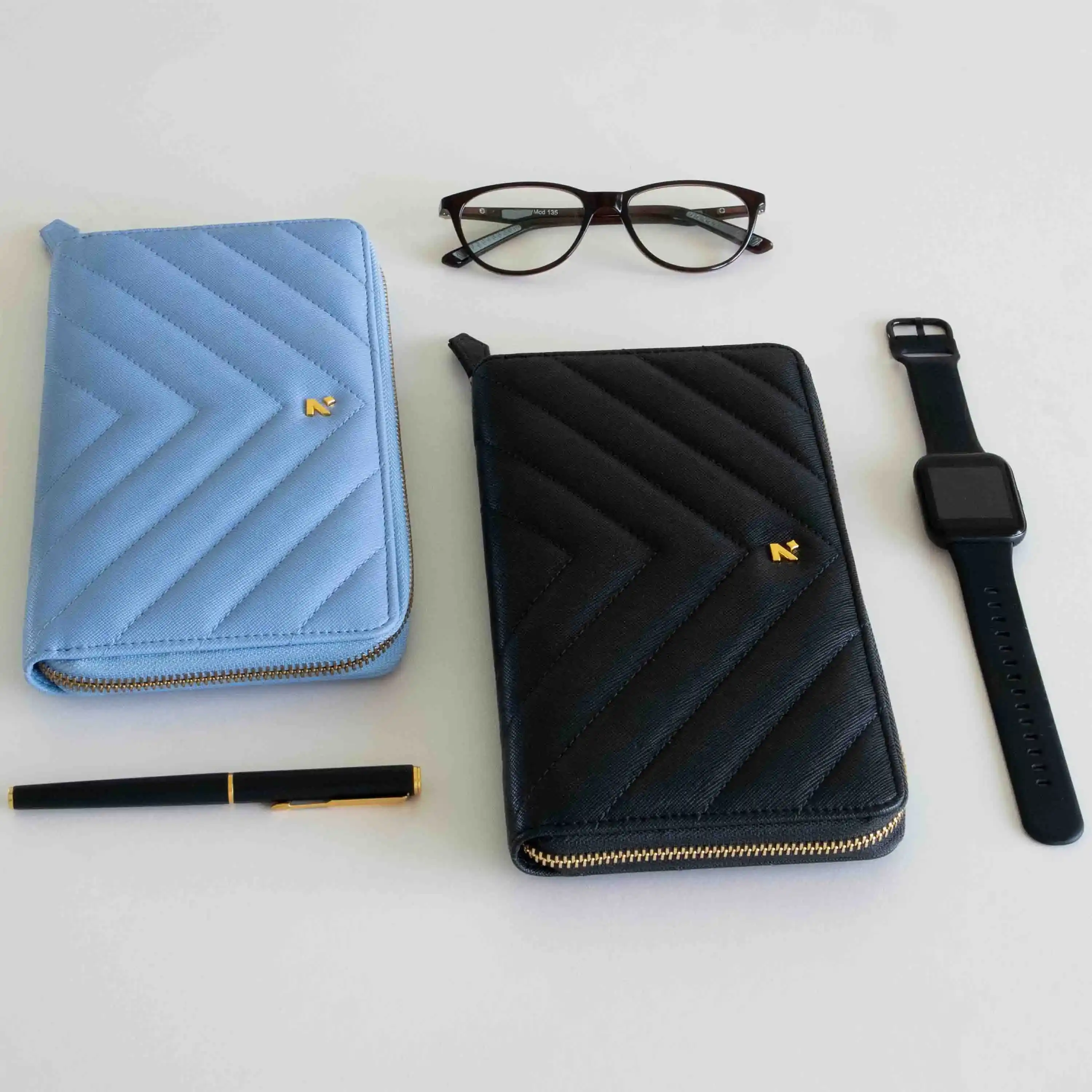 PETITE - REFILLABLE QUILTED ORGANISER SLEEVE - ZIP - Image 64