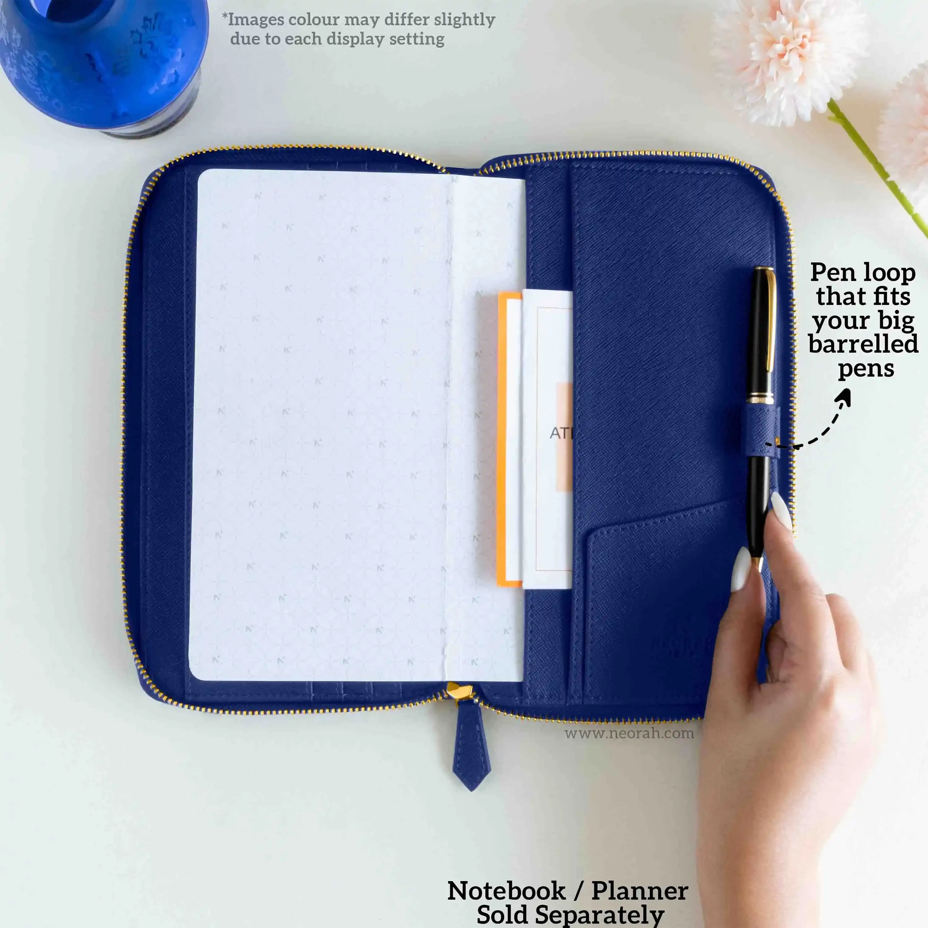 PETITE - REFILLABLE QUILTED ORGANISER SLEEVE - ZIP - Image 74