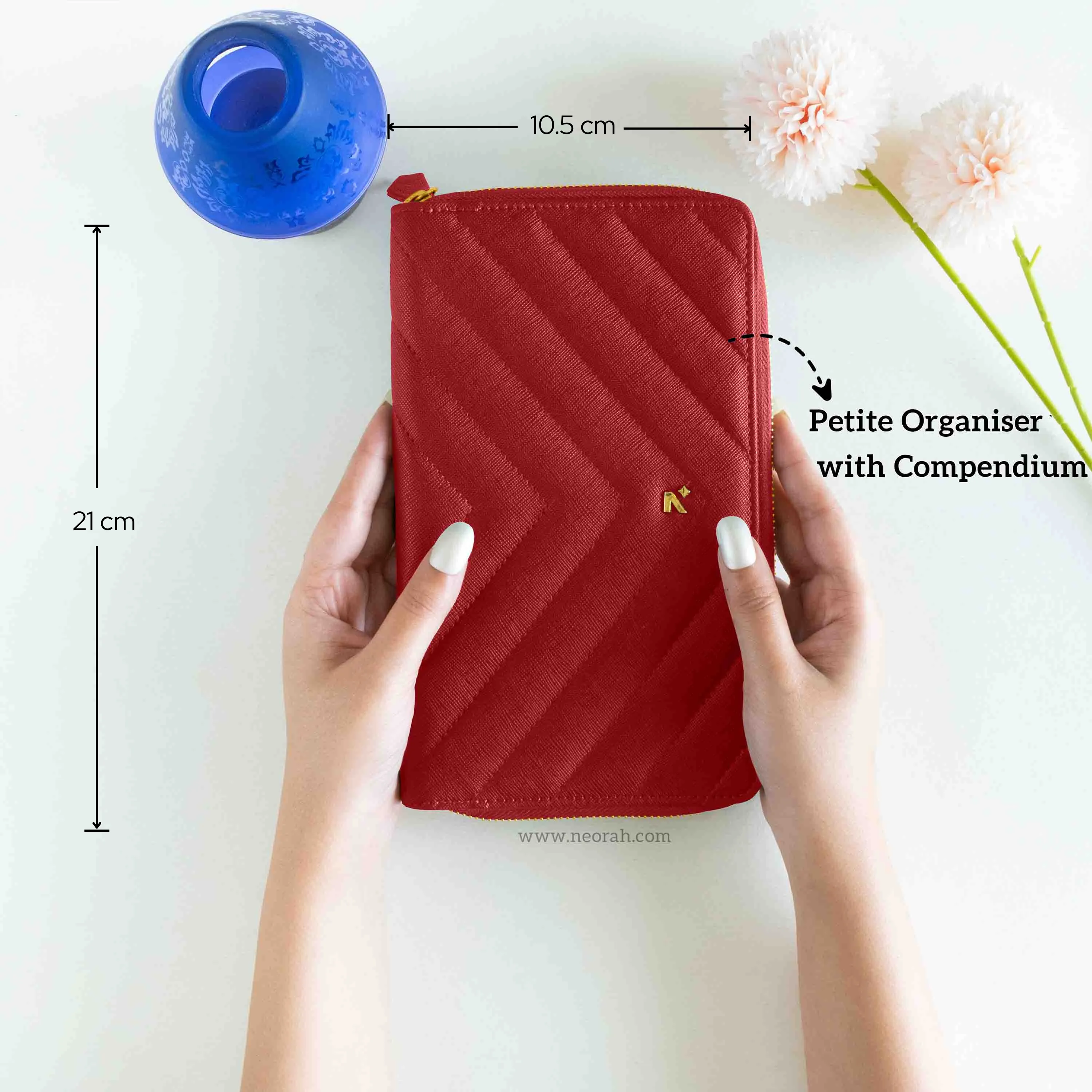 PETITE - REFILLABLE QUILTED ORGANISER SLEEVE - ZIP - Image 88