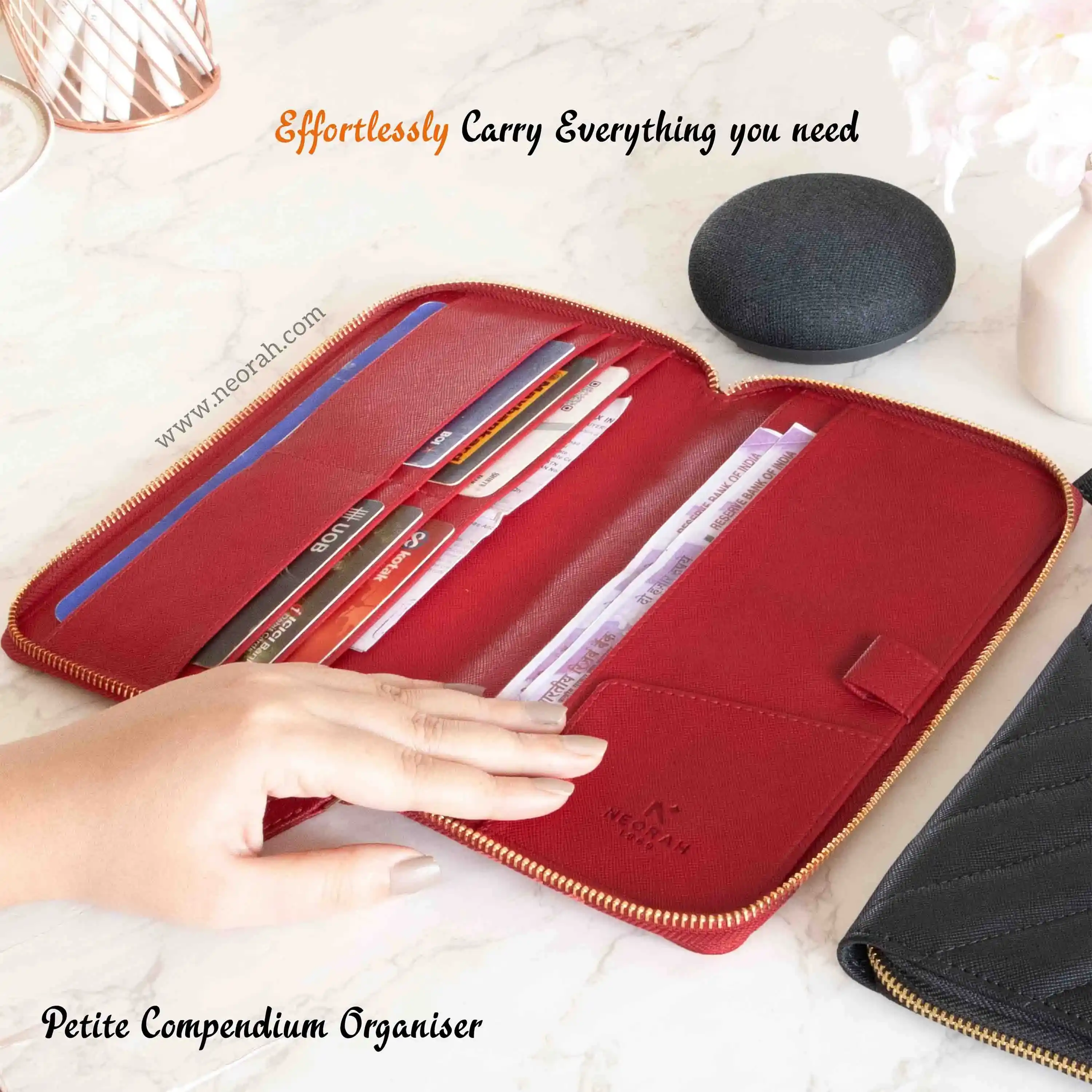 PETITE - REFILLABLE QUILTED ORGANISER SLEEVE - ZIP - Image 92