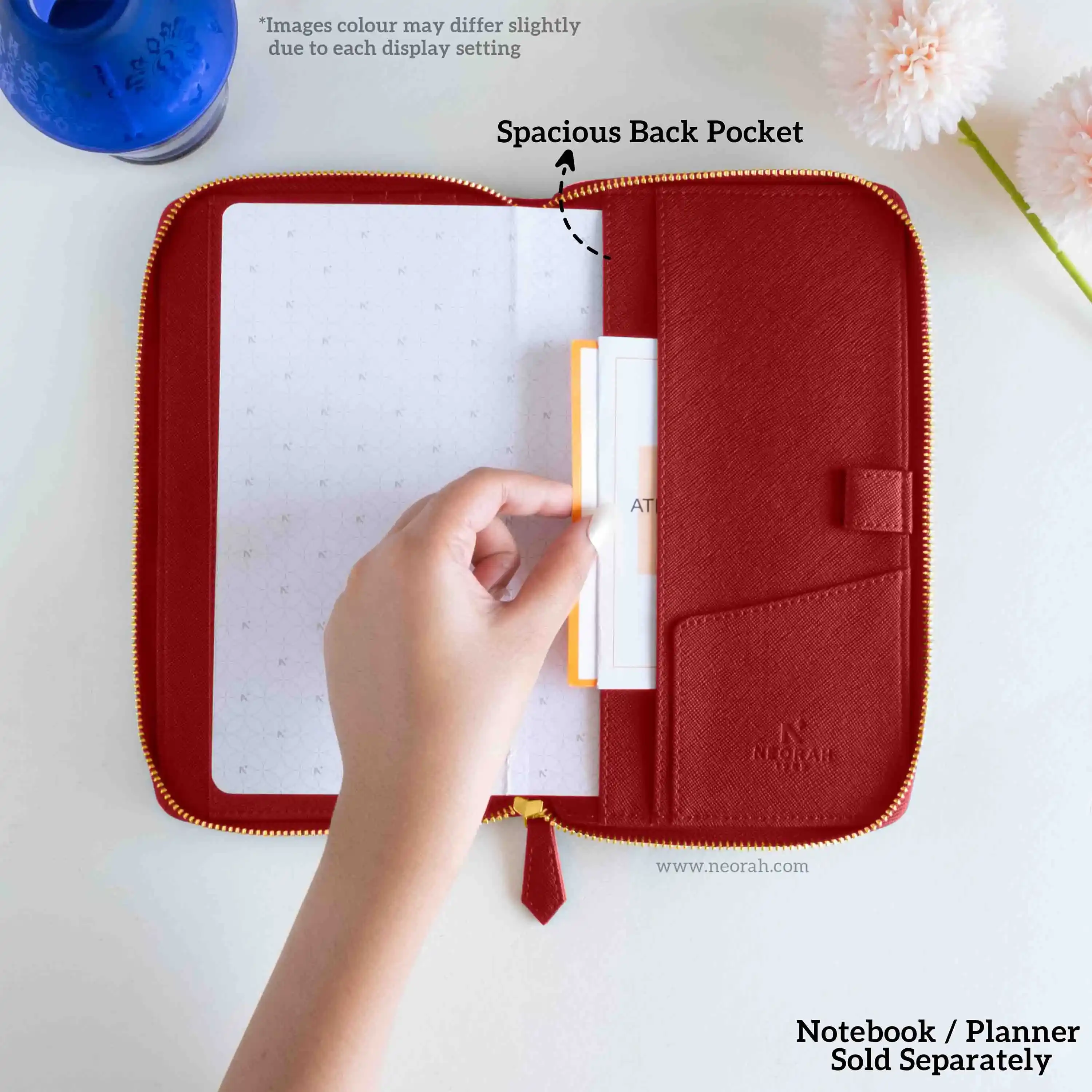 PETITE - REFILLABLE QUILTED ORGANISER SLEEVE - ZIP - Image 94
